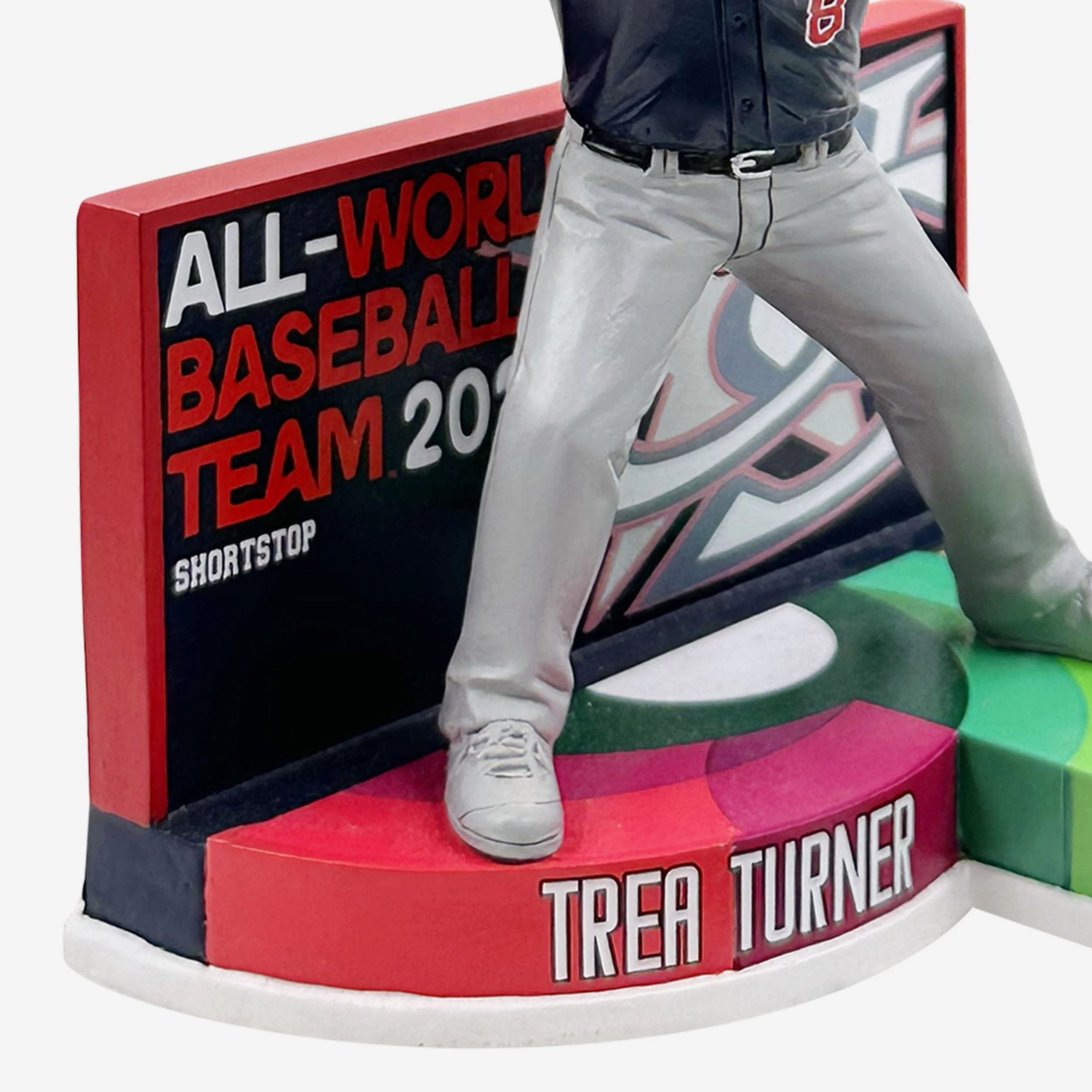 Trea Turner USA 2023 All World Baseball Classic Team Bighead Bobblehead - Image 3