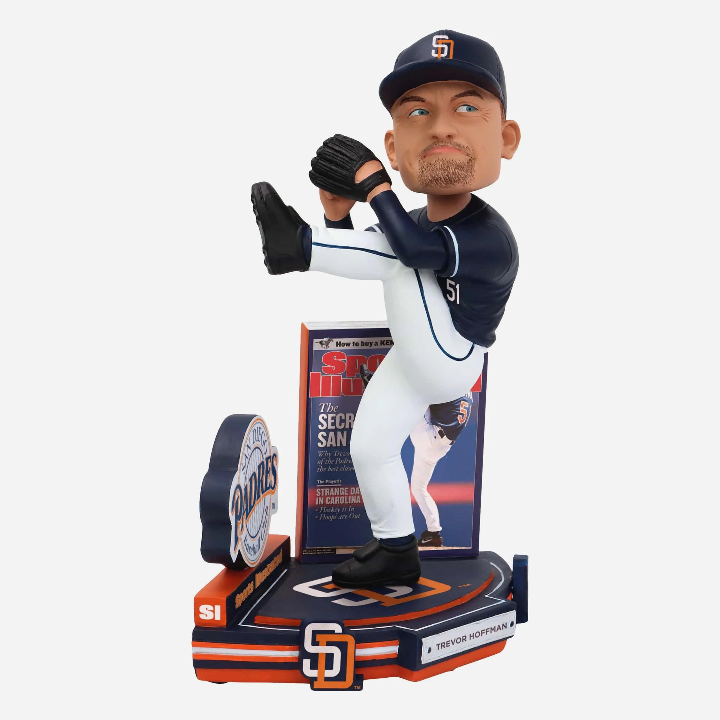 Trevor Hoffman San Diego Padres Sports Illustrated Cover Bobblehead - Image 5