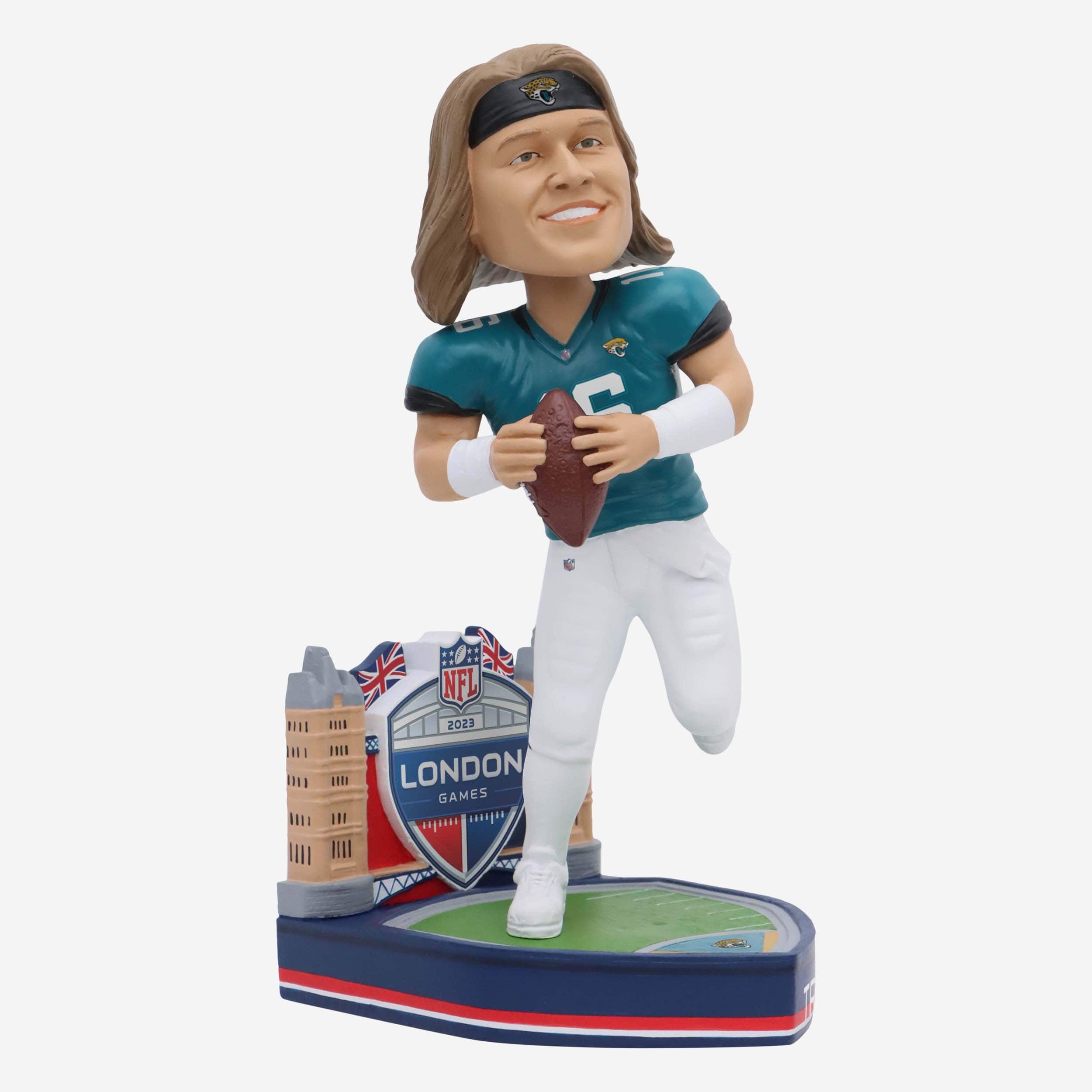 Trevor Lawrence Jacksonville Jaguars 2023 International Game Bobblehead - Image 4