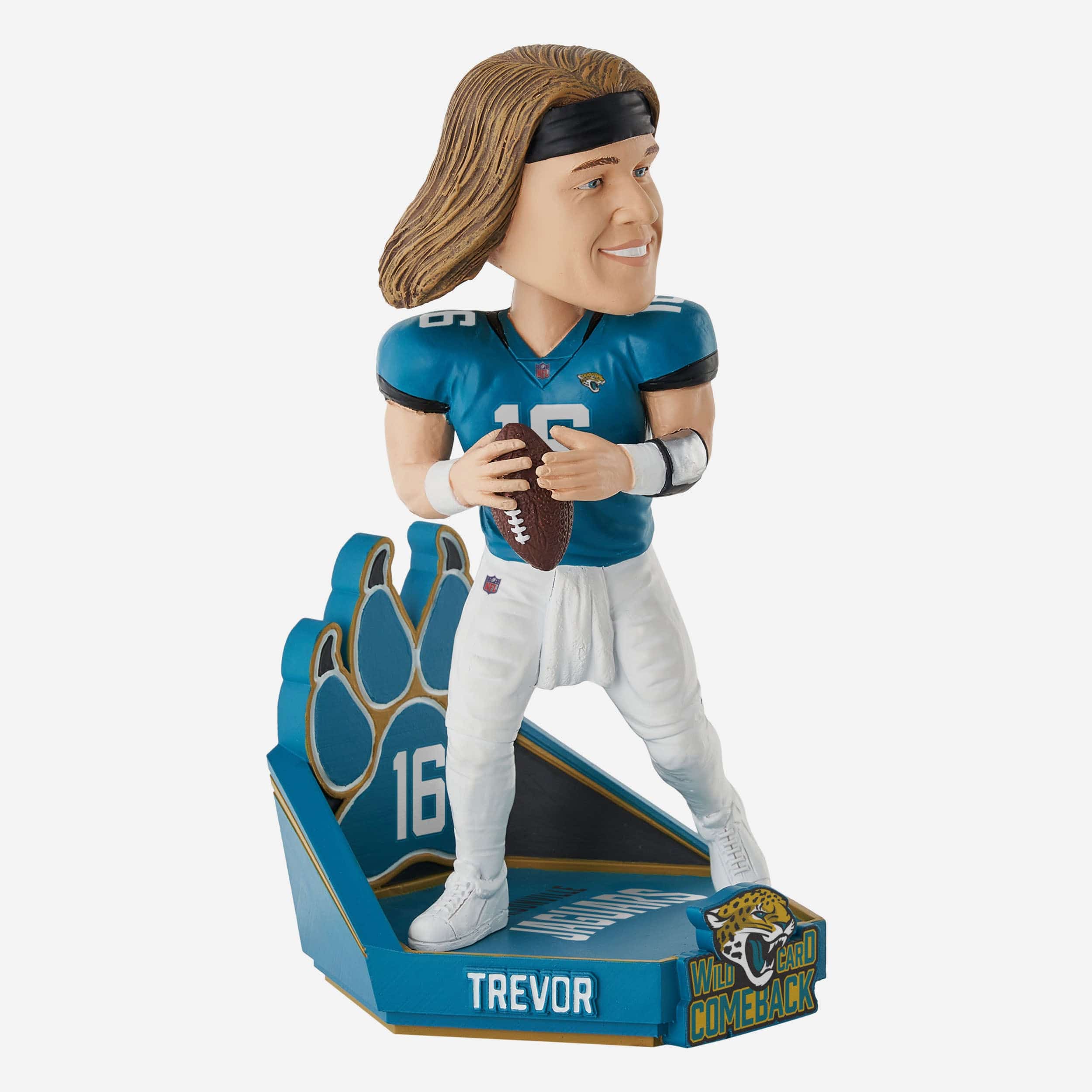 Trevor Lawrence Jacksonville Jaguars Big Cat Comeback Bobblehead - Image 4