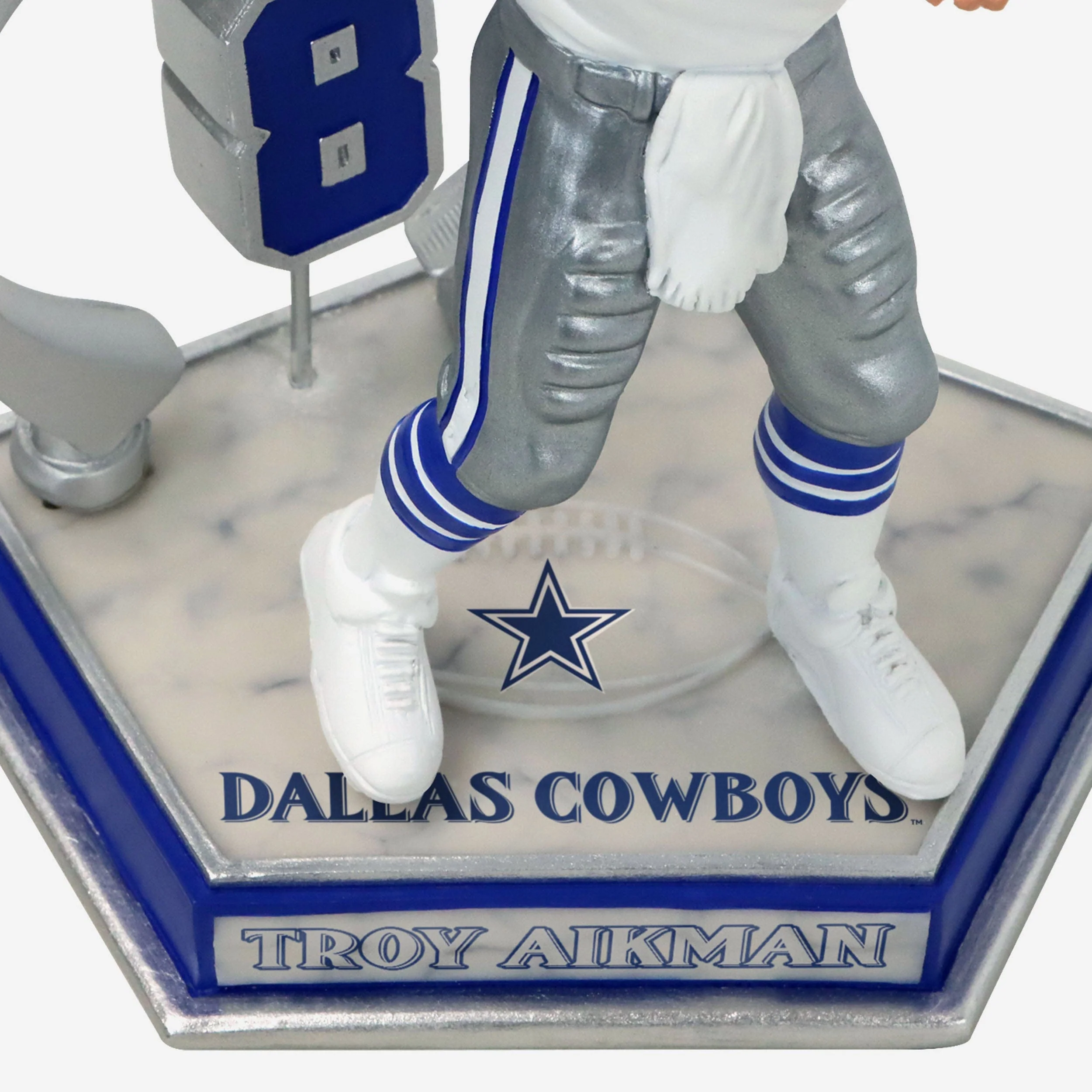 Troy Aikman Dallas Cowboys Legendary Number 8 Bobblehead - Image 3