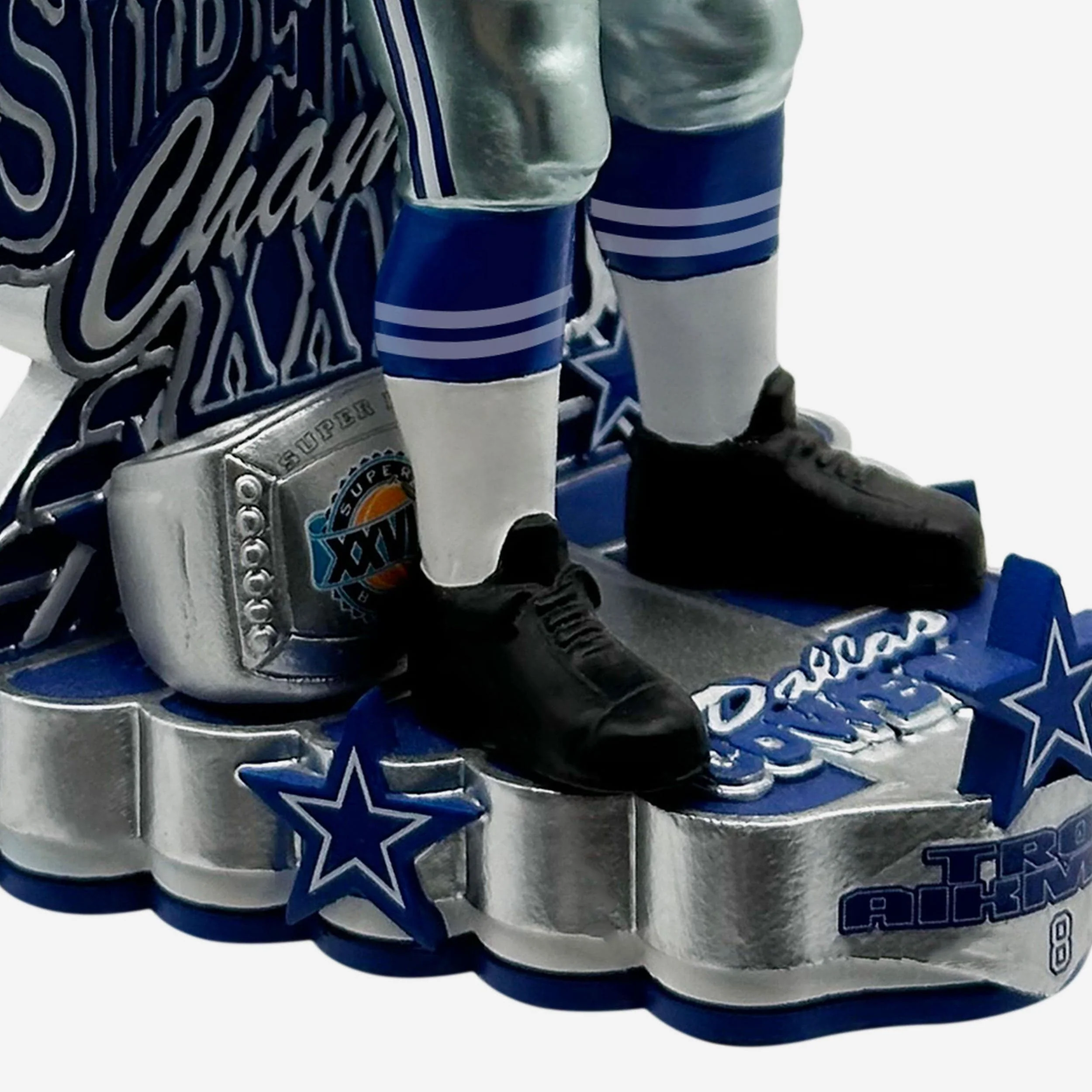 Troy Aikman Dallas Cowboys Super Bowl XXVIII Champions 30th Anniversary Bobblehead - Image 3