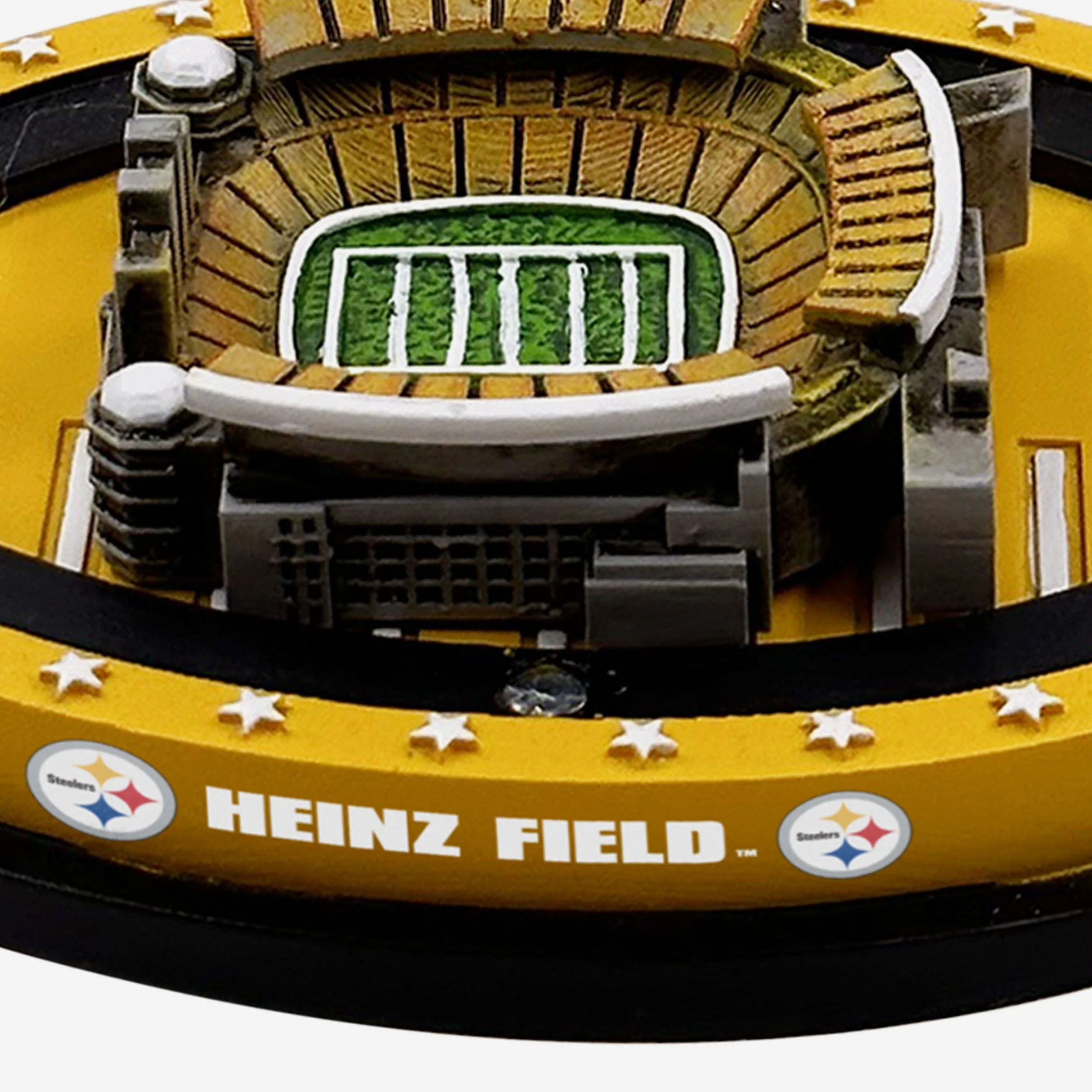 Troy Polamalu Pittsburgh Steelers Magnetic Stadium Base Bobblehead - Image 4