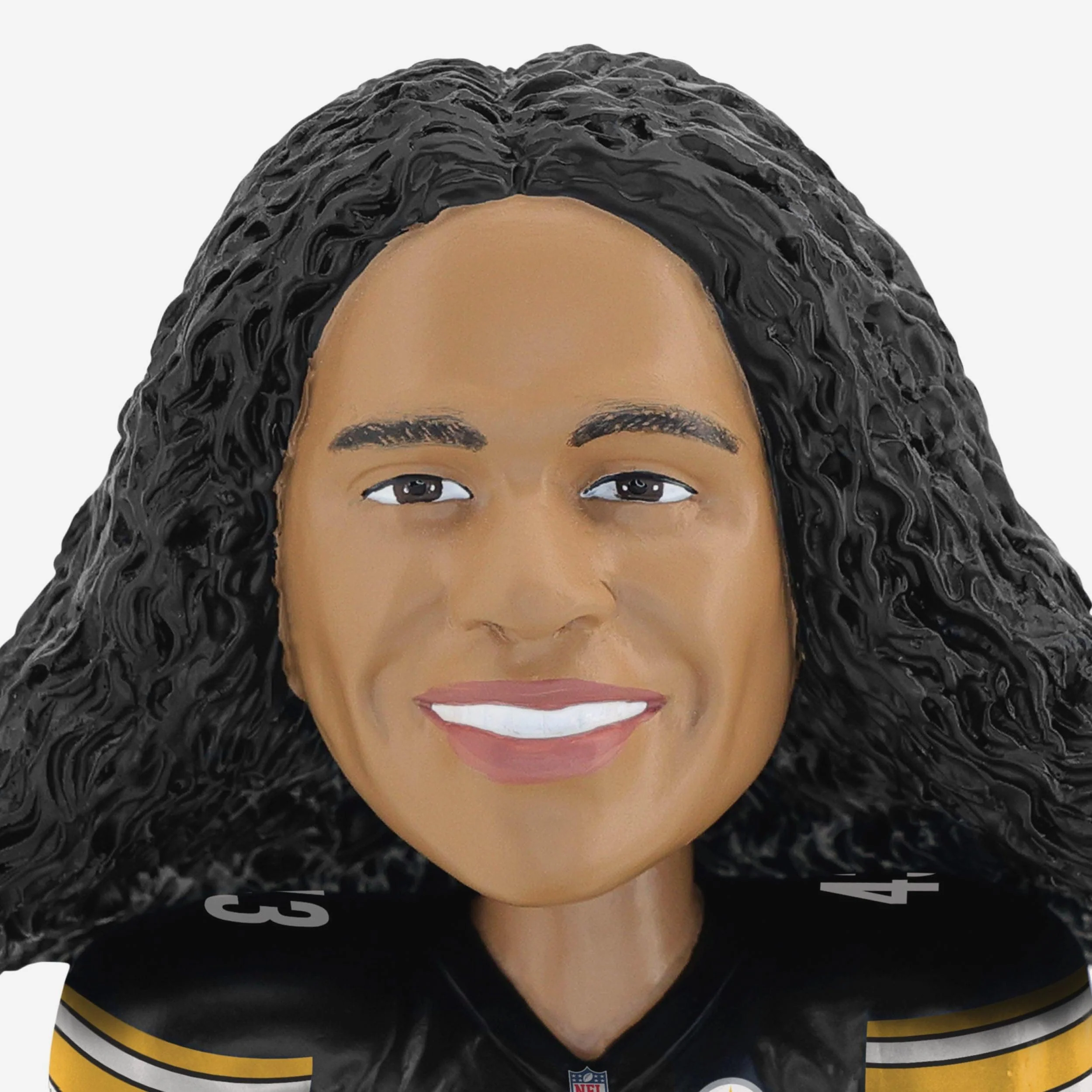 Troy Polamalu Pittsburgh Steelers Magnetized Bobble Dubblz Bobblehead - Image 2