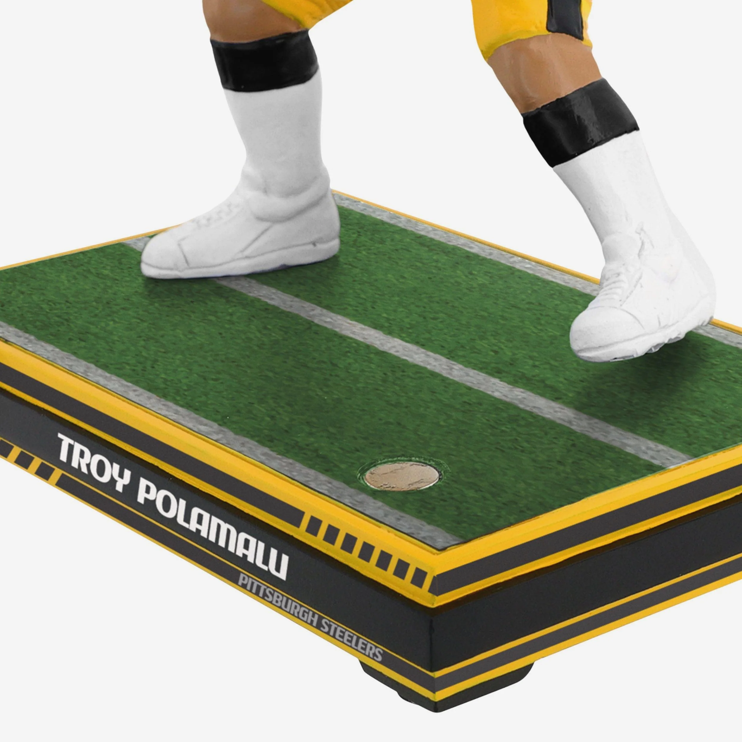 Troy Polamalu Pittsburgh Steelers Magnetized Bobble Dubblz Bobblehead - Image 4