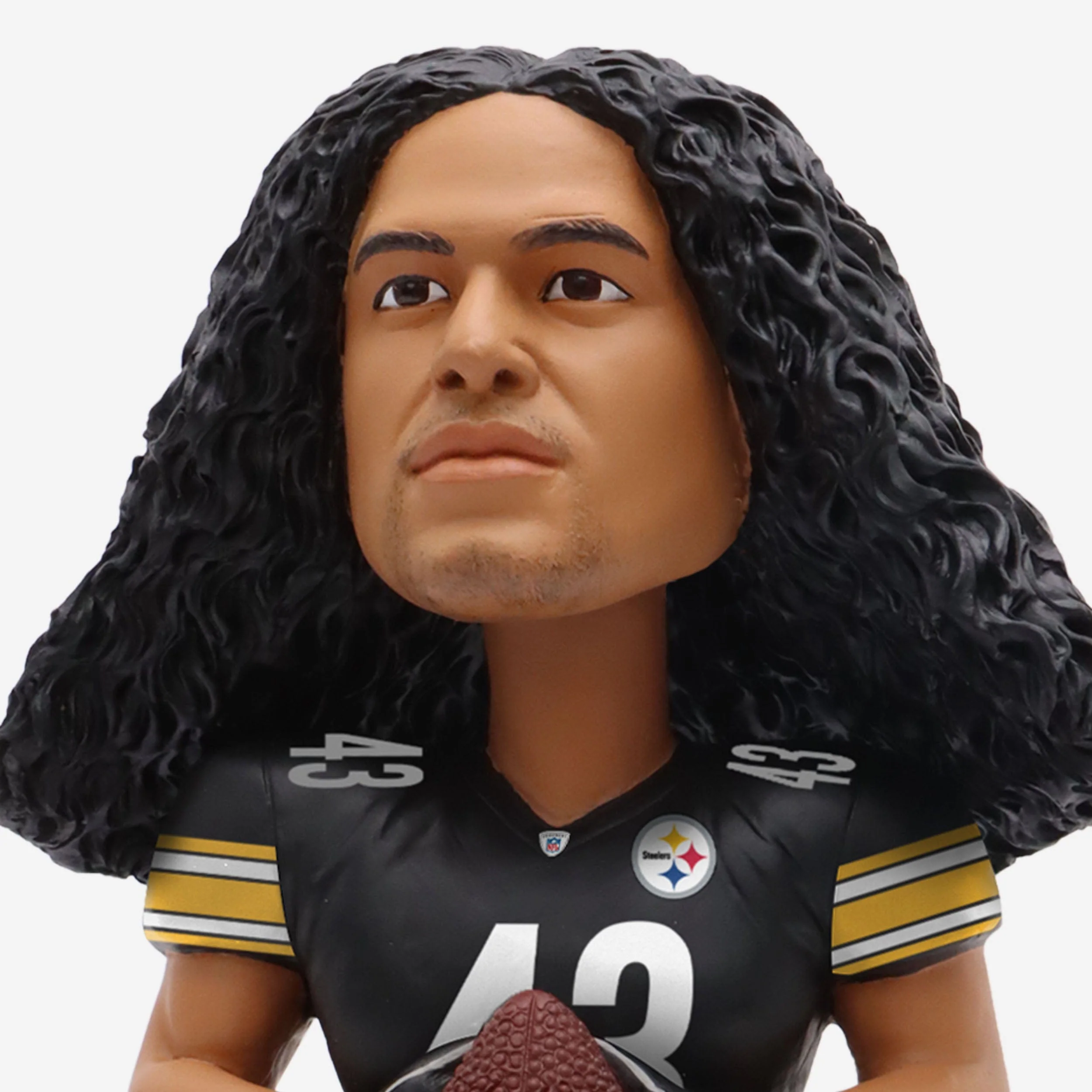 Troy Polamalu Pittsburgh Steelers Sports Illustrated Cover Bobblehead - Image 2