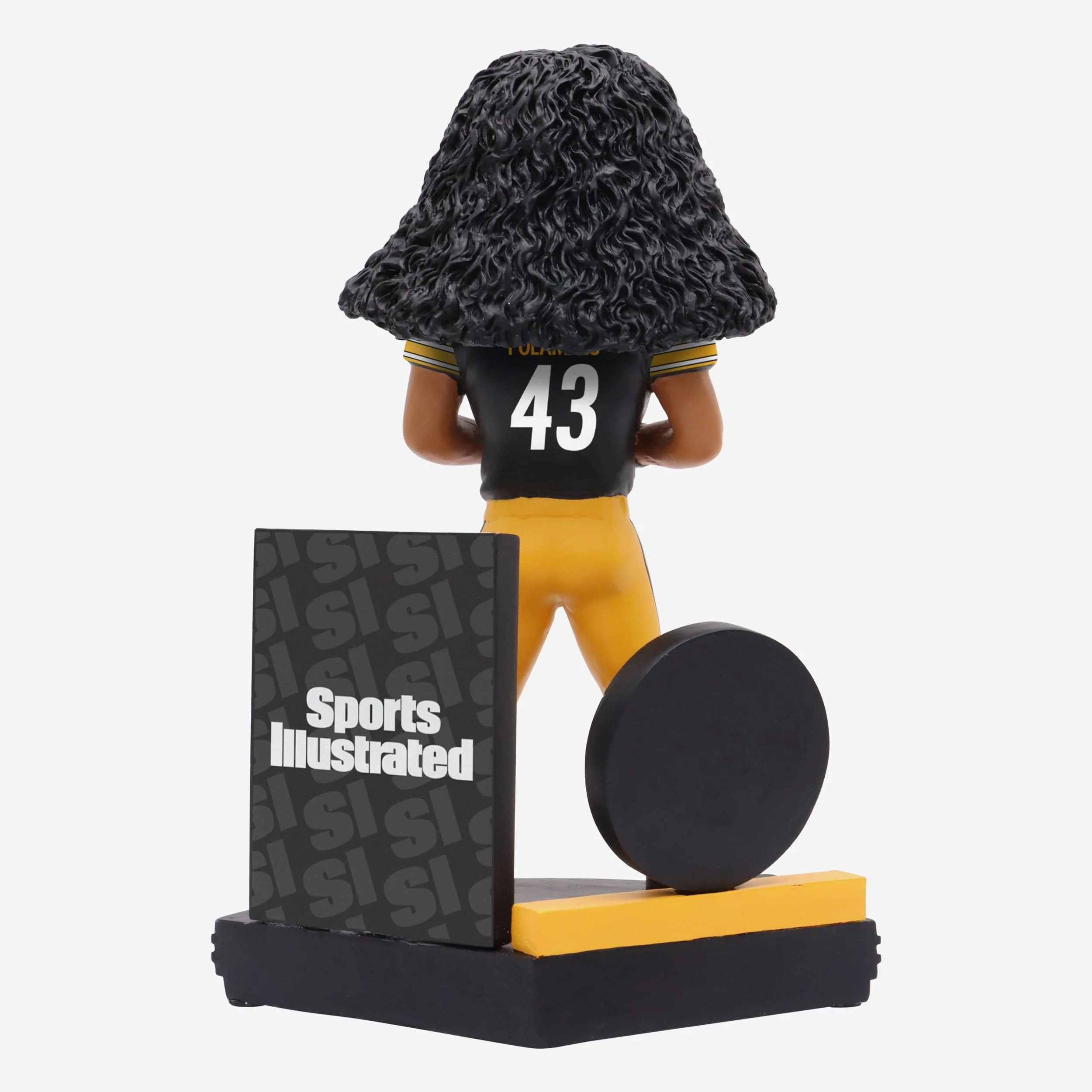 Troy Polamalu Pittsburgh Steelers Sports Illustrated Cover Bobblehead - Image 6