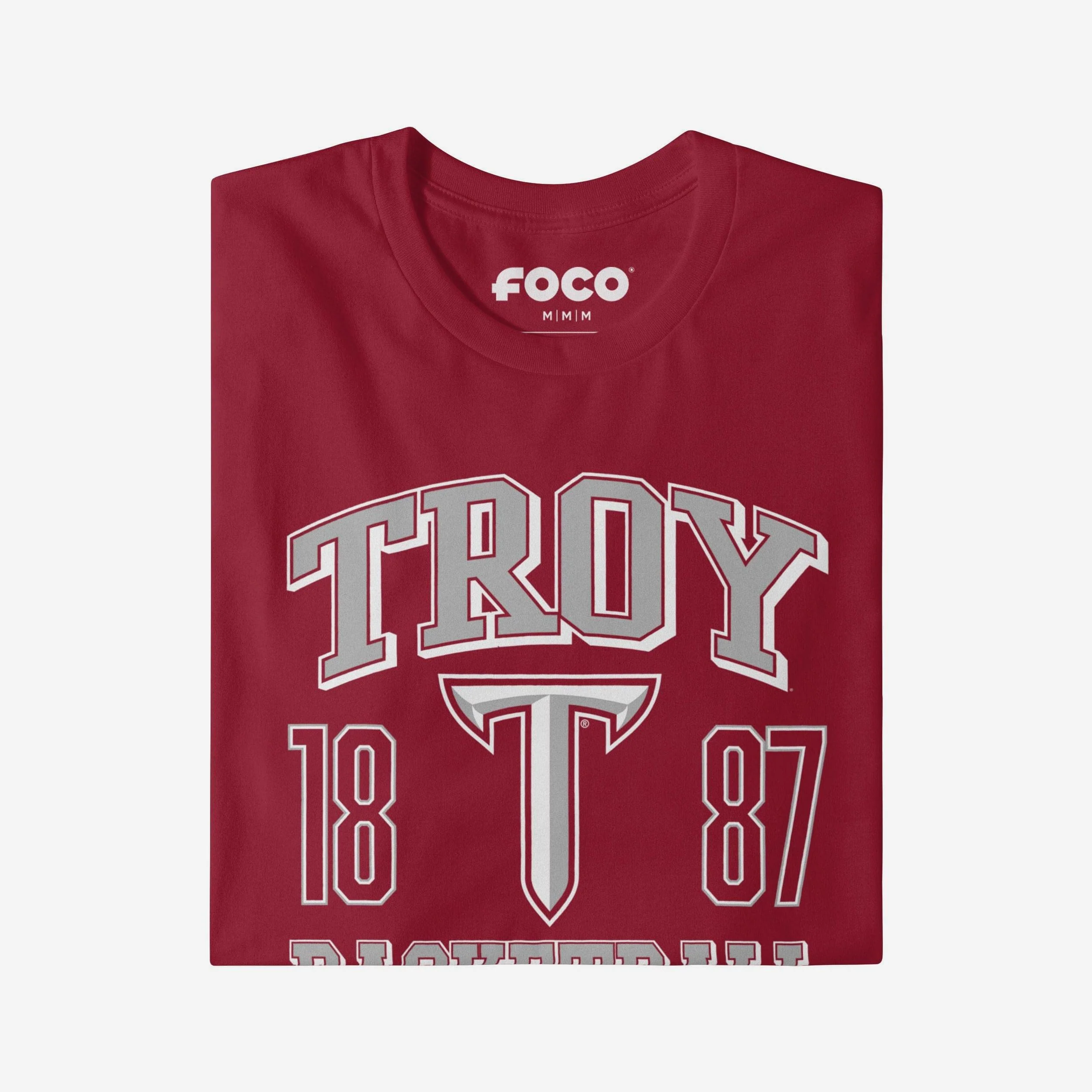 Troy Trojans Basketball T-Shirt - Image 3