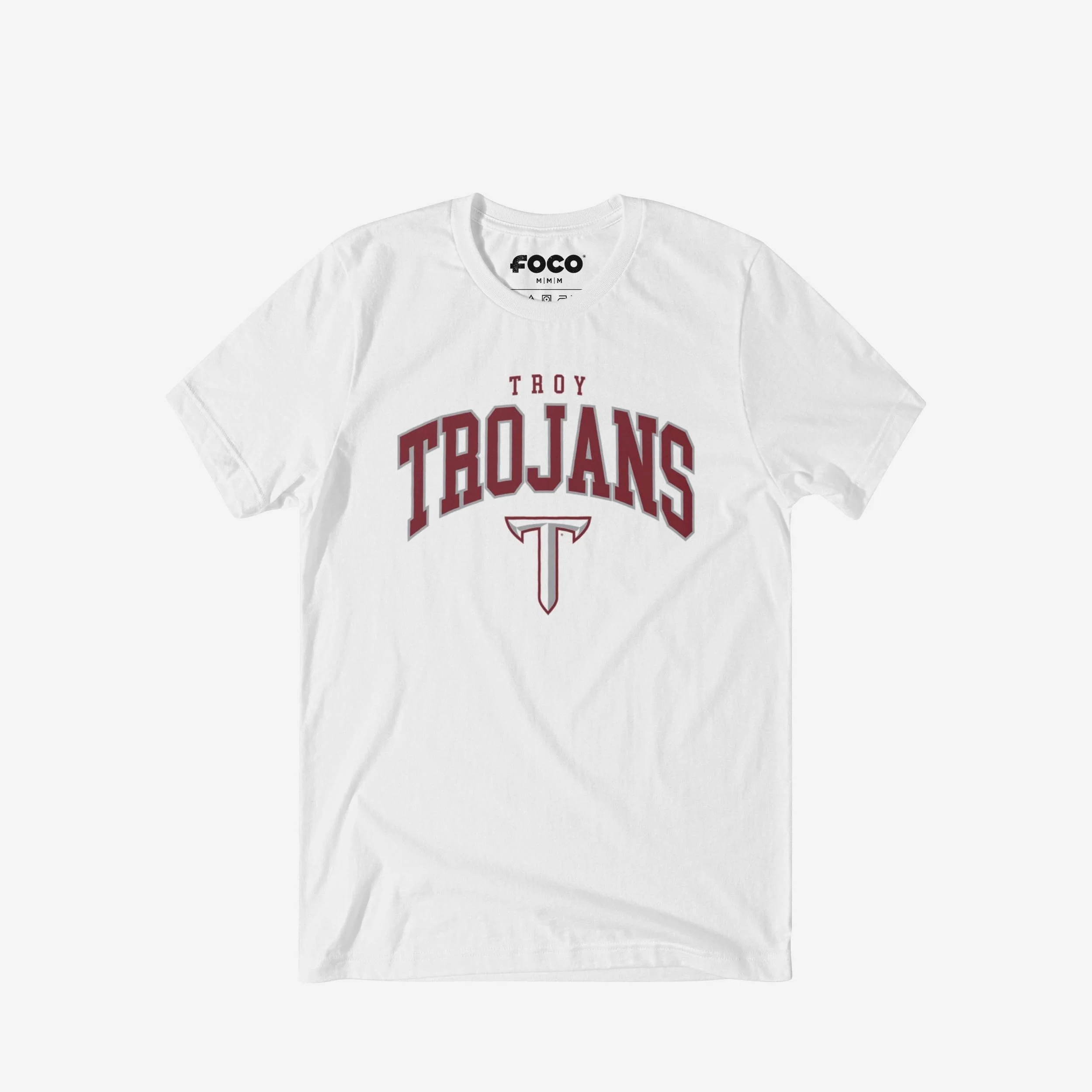 Troy Trojans Classic Logo T-Shirt - Image 3