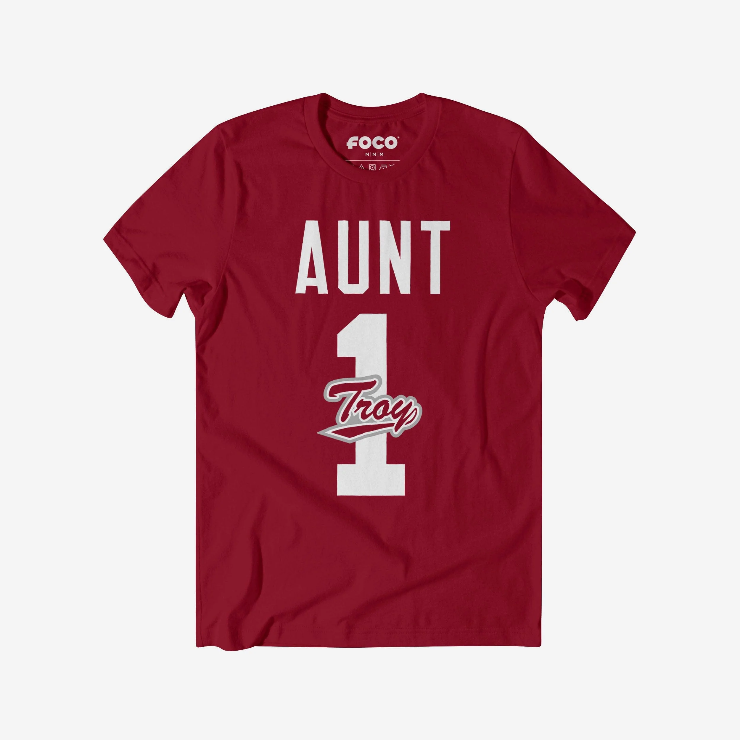 Troy Trojans Number 1 Aunt T-Shirt