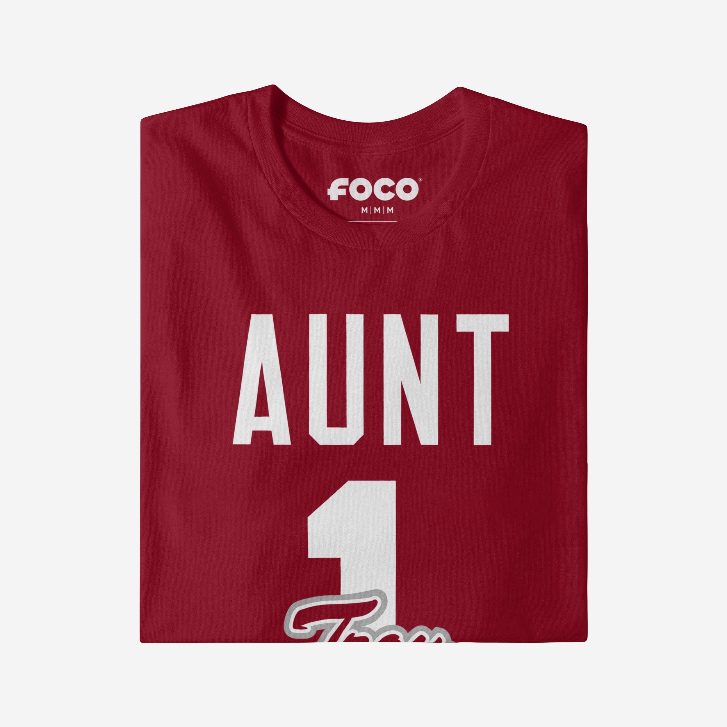 Troy Trojans Number 1 Aunt T-Shirt - Image 3