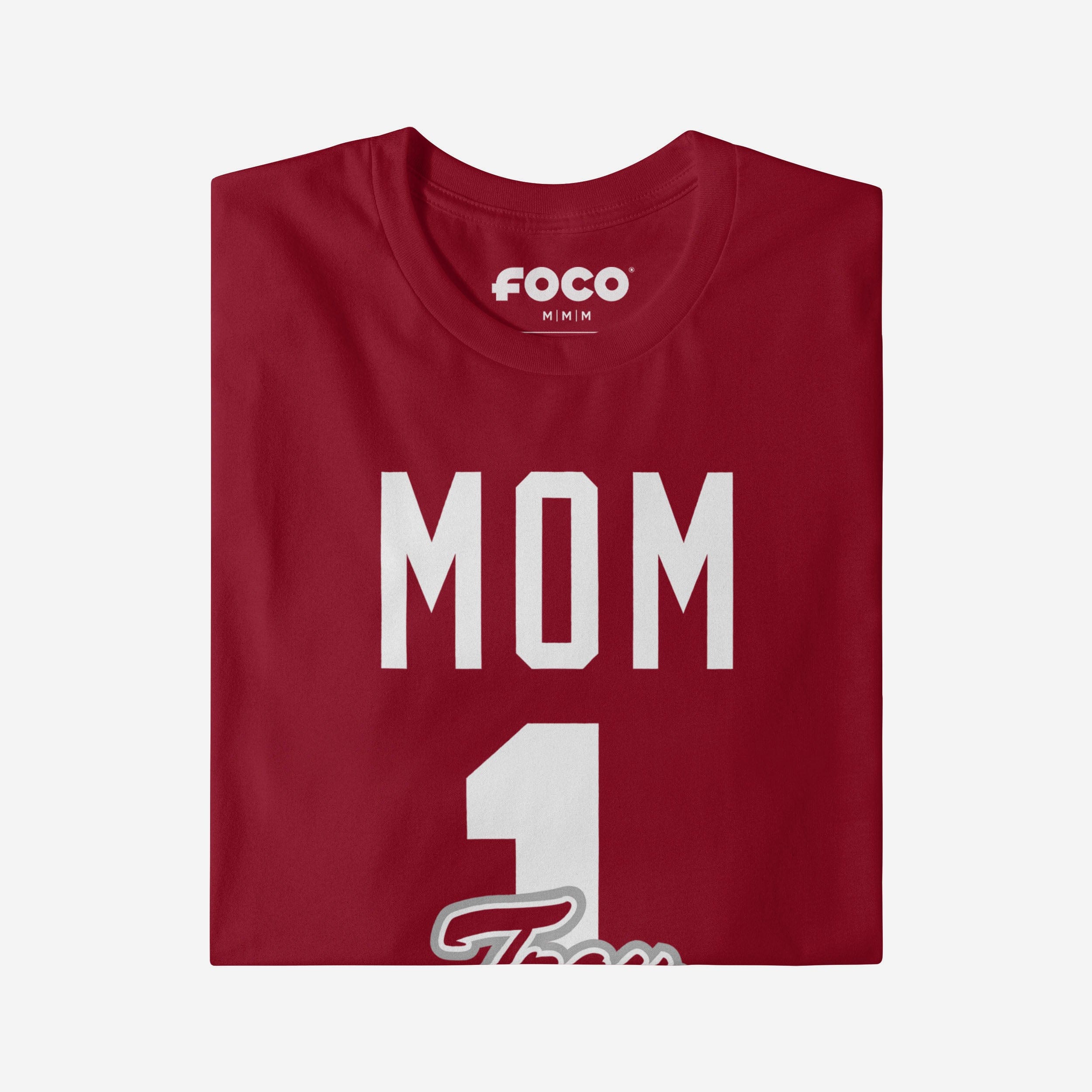 Troy Trojans Number 1 Mom T-Shirt - Image 3