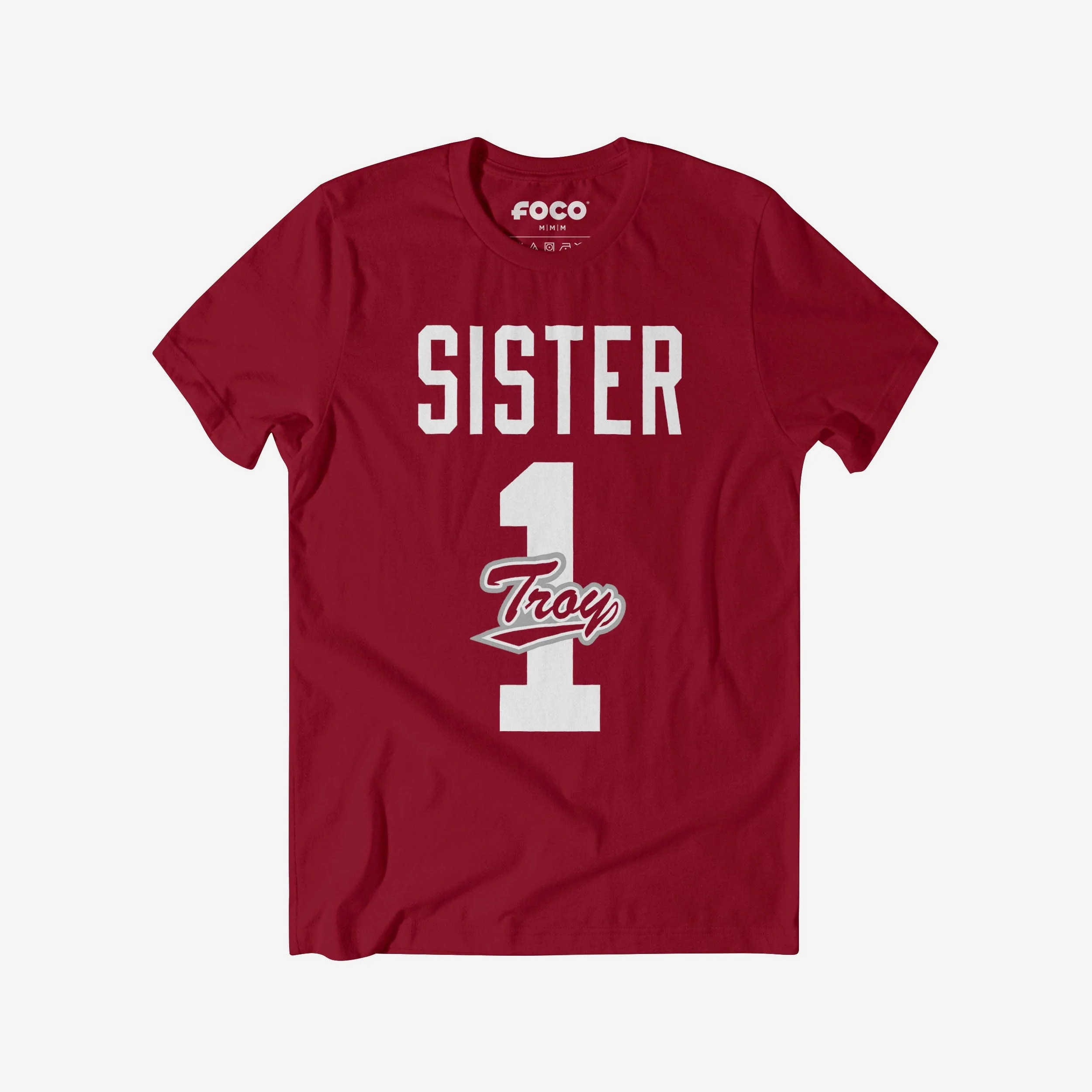 Troy Trojans Number 1 Sister T-Shirt