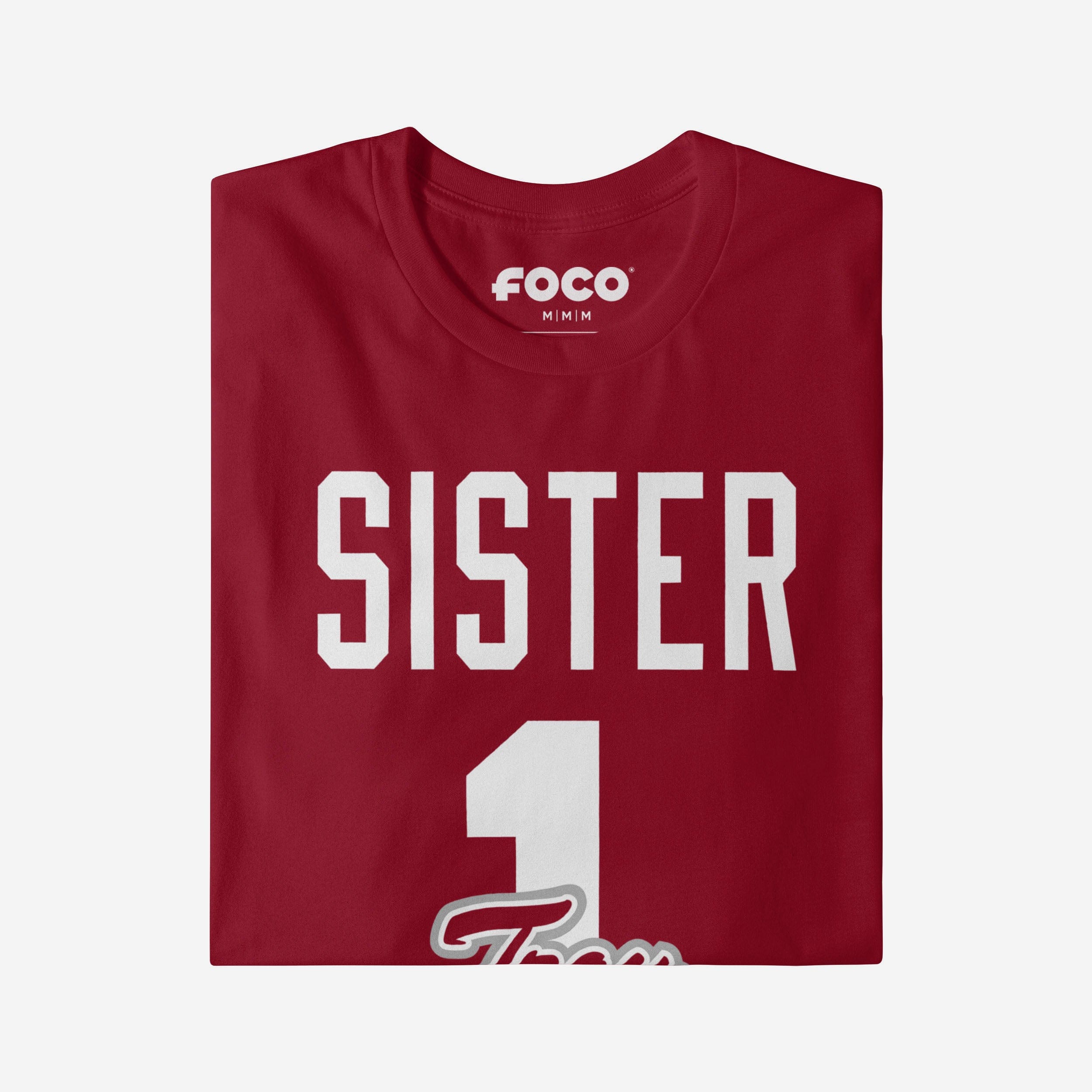 Troy Trojans Number 1 Sister T-Shirt - Image 3
