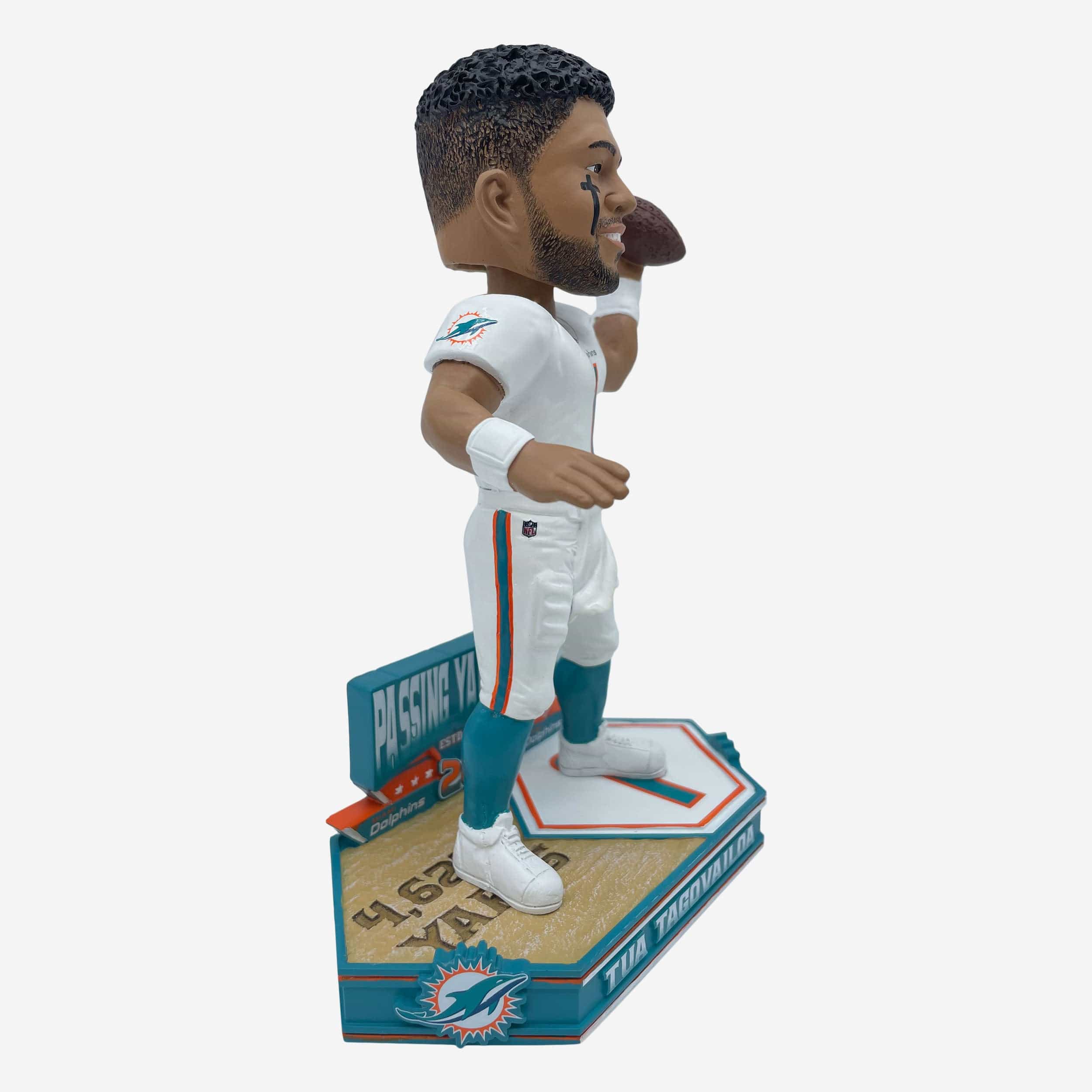 Tua Tagovailoa Miami Dolphins 2023 Passing Yards Leader Bobblehead - Image 4