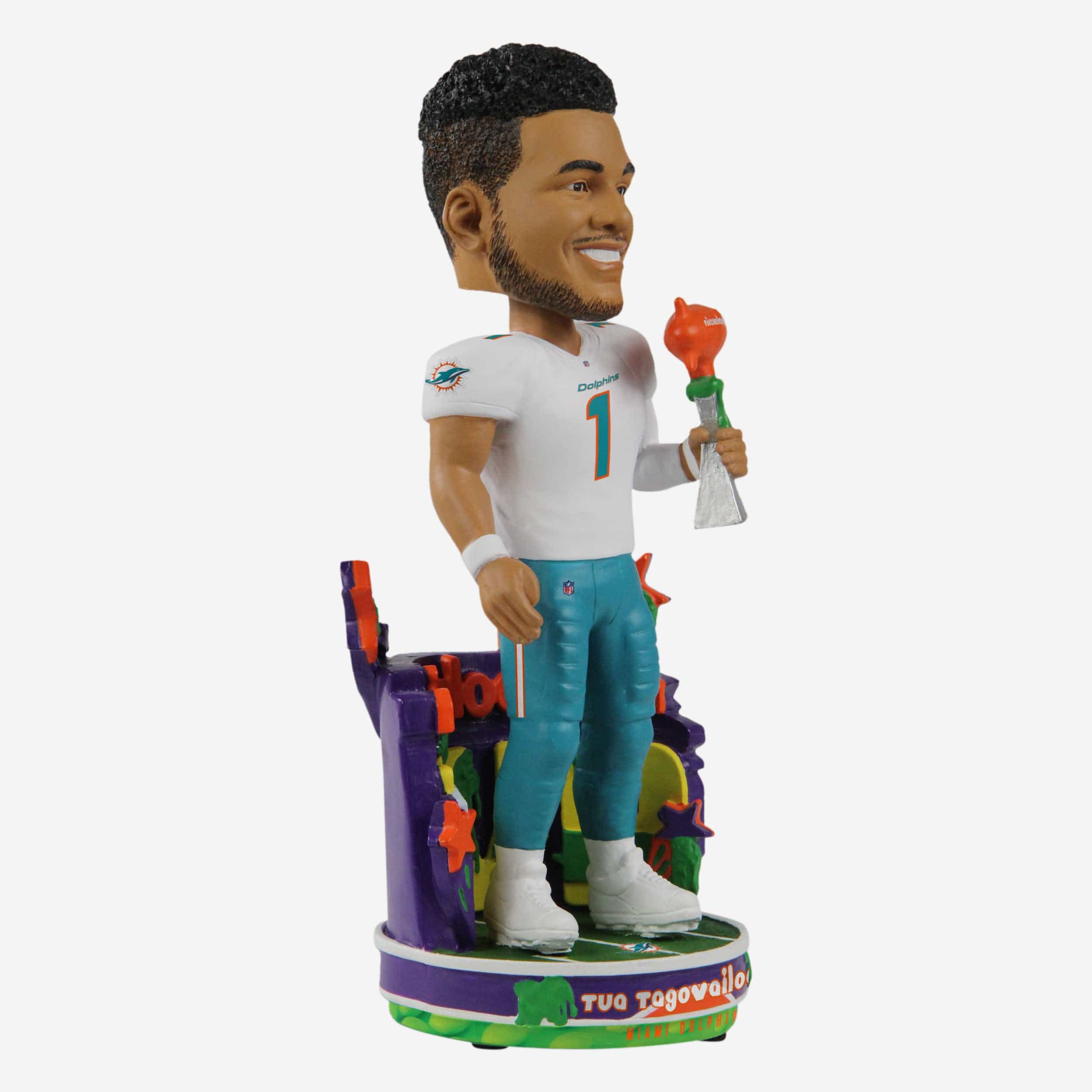 Tua Tagovailoa Miami Dolphins Nickelodeon NVP Bobblehead - Image 4