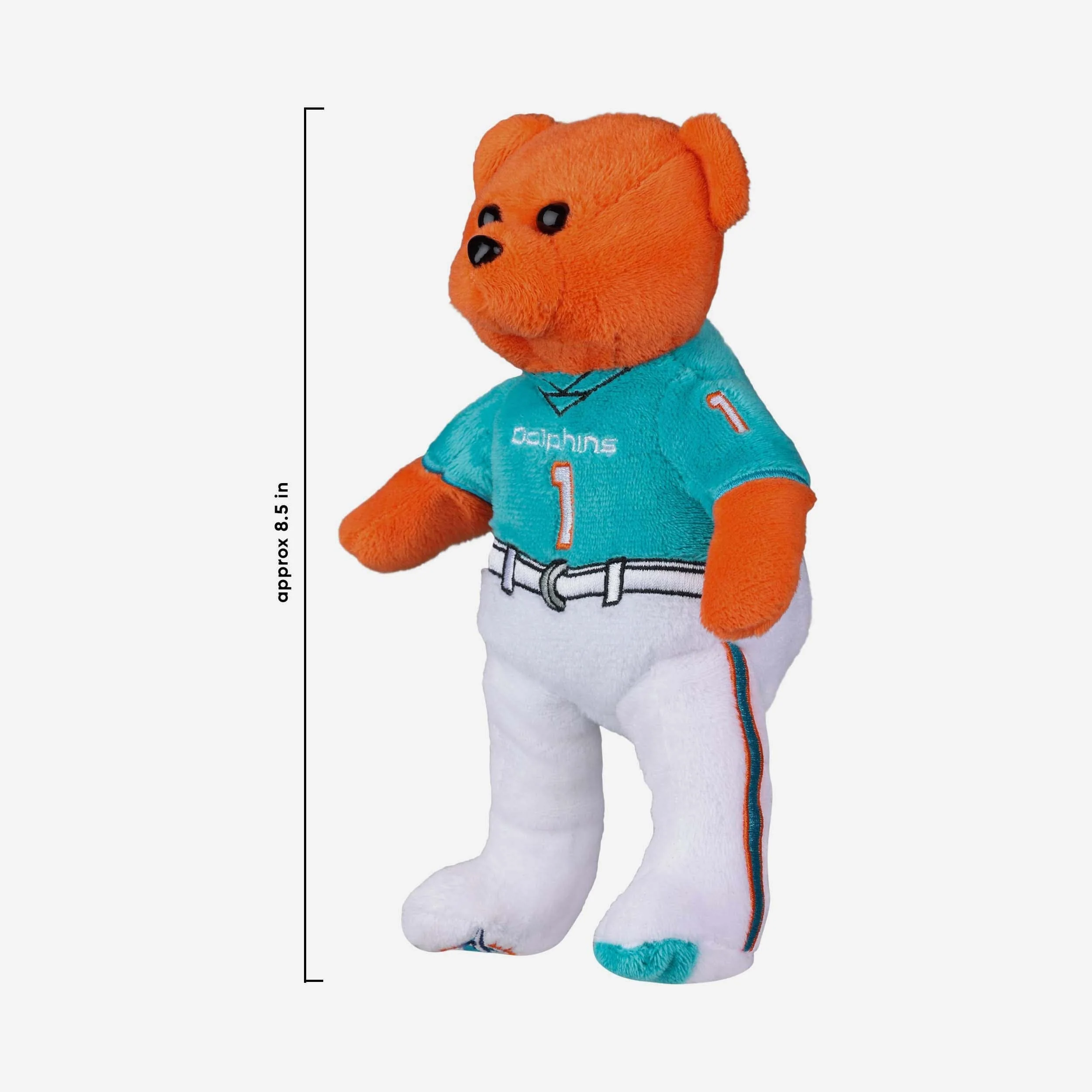 Tua Tagovailoa Miami Dolphins Team Beans Embroidered Player Bear - Image 3