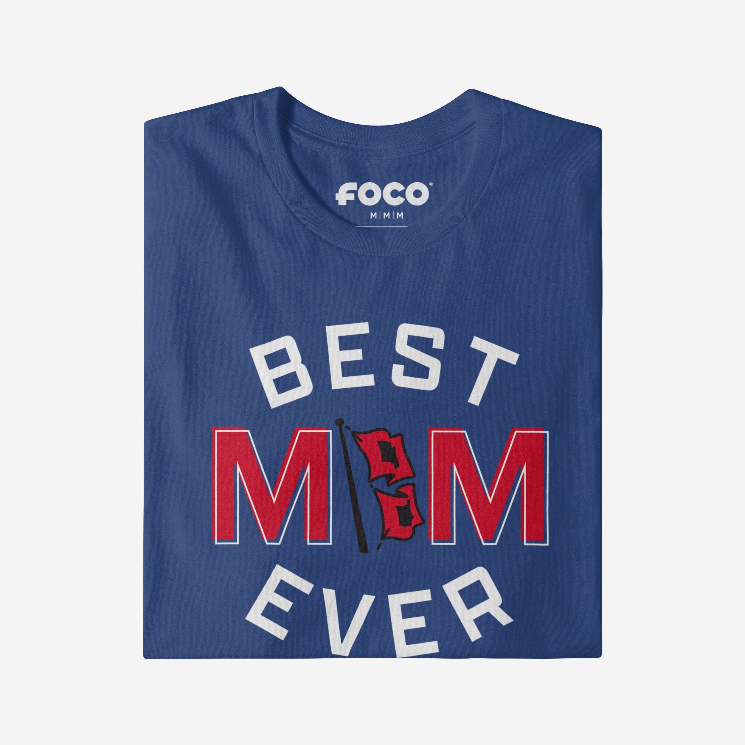 Tulsa Golden Hurricane Best Mom Ever Arched T-Shirt - Image 3