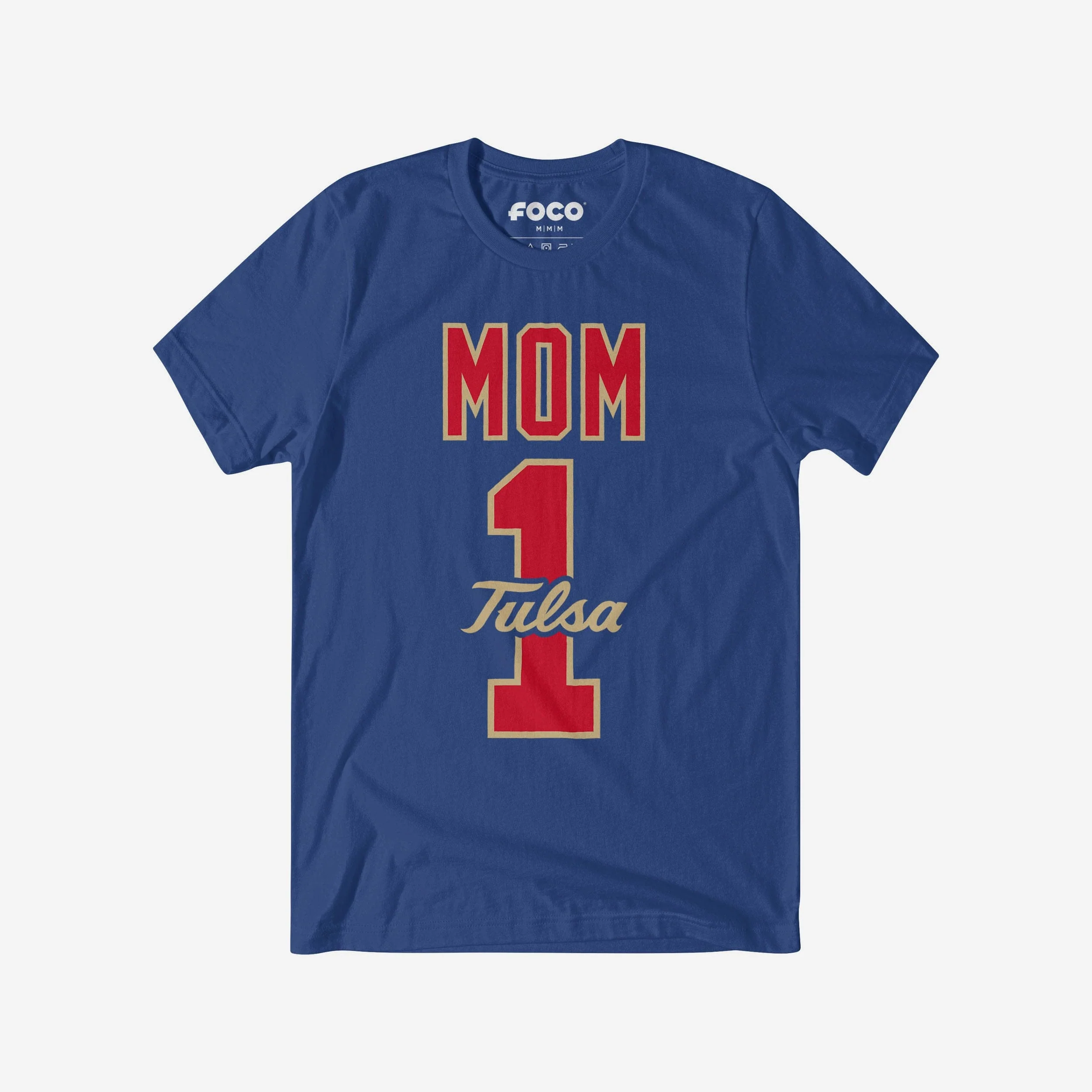 Tulsa Golden Hurricane Number 1 Mom T-Shirt