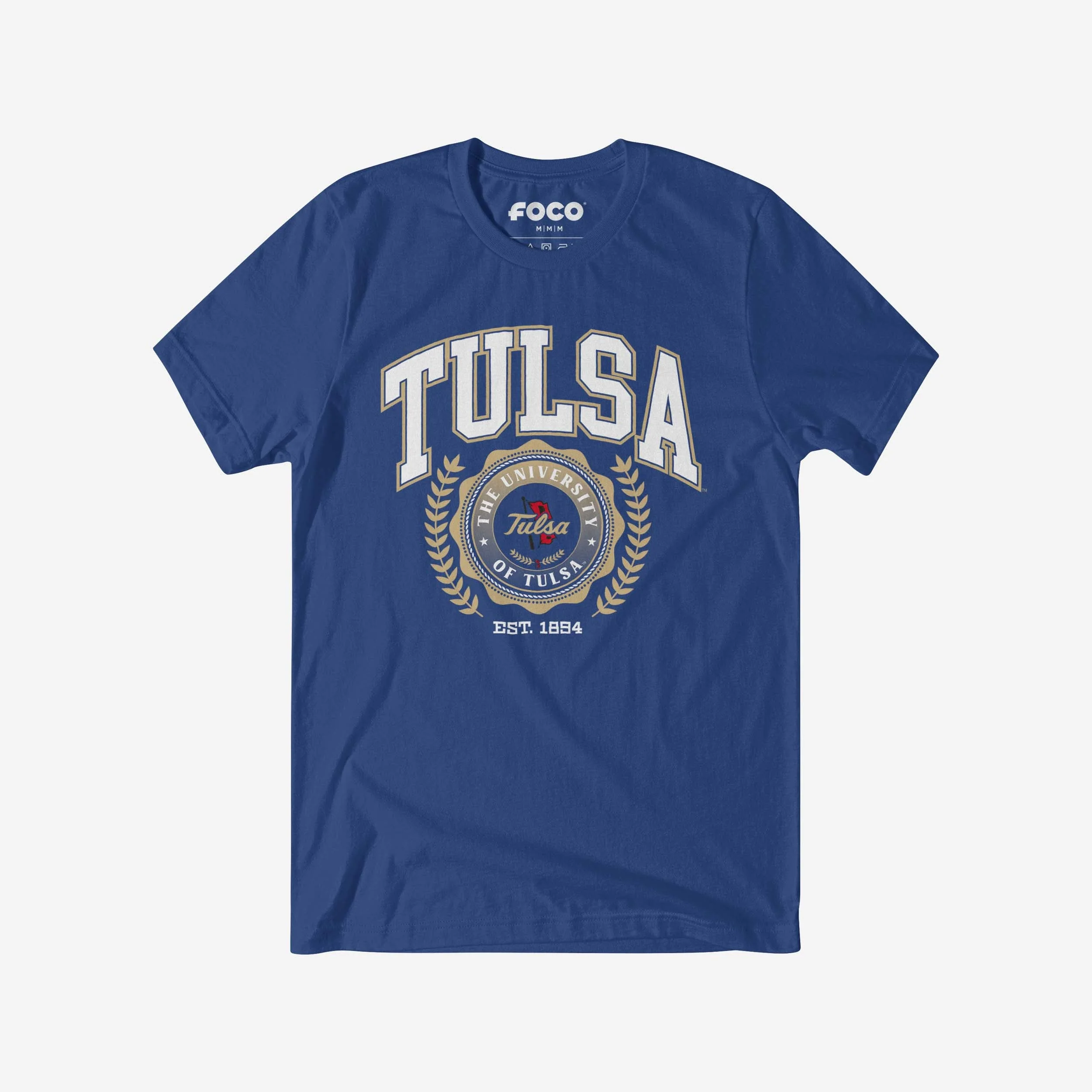 Tulsa Golden Hurricane Team Crest T-Shirt - Image 5