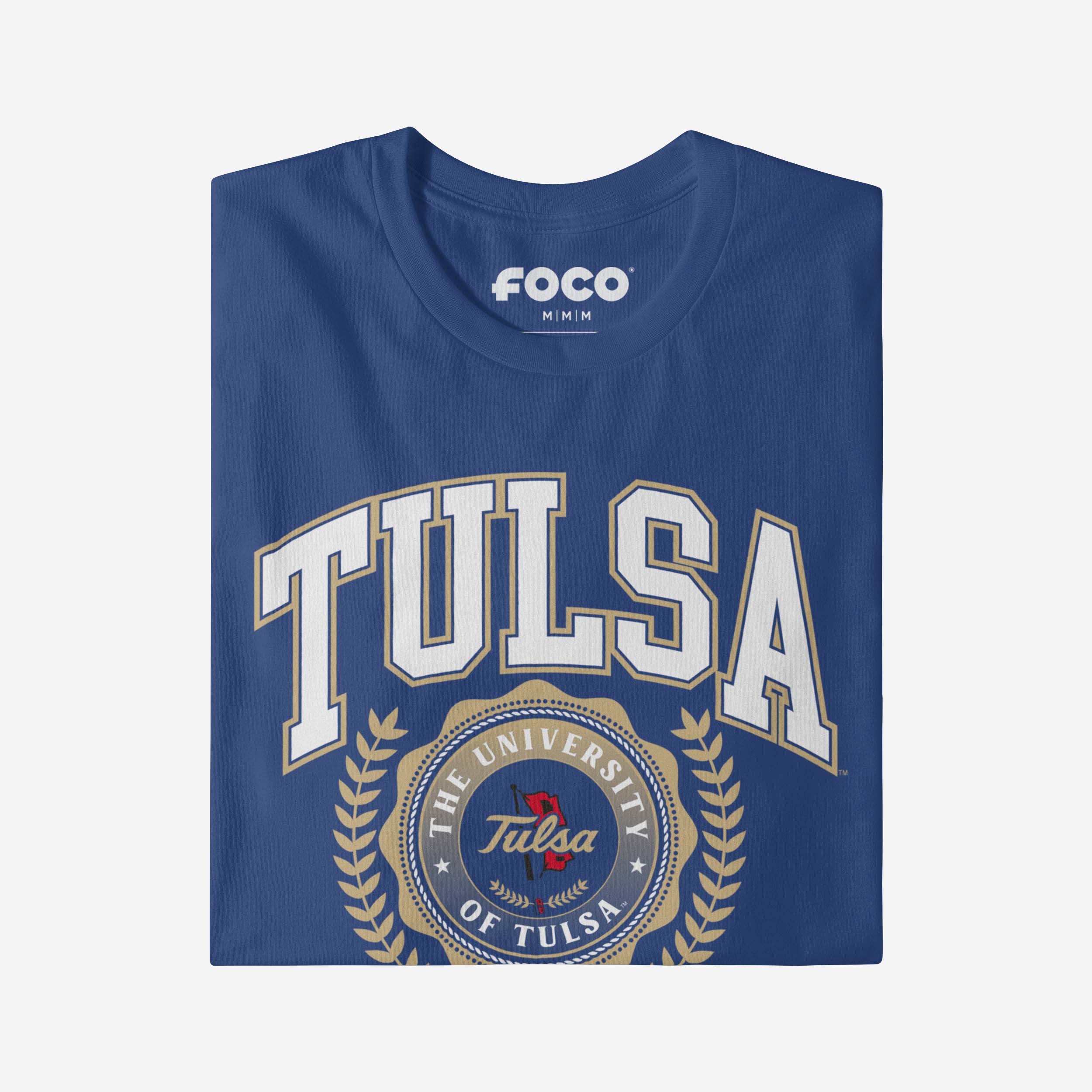 Tulsa Golden Hurricane Team Crest T-Shirt - Image 8