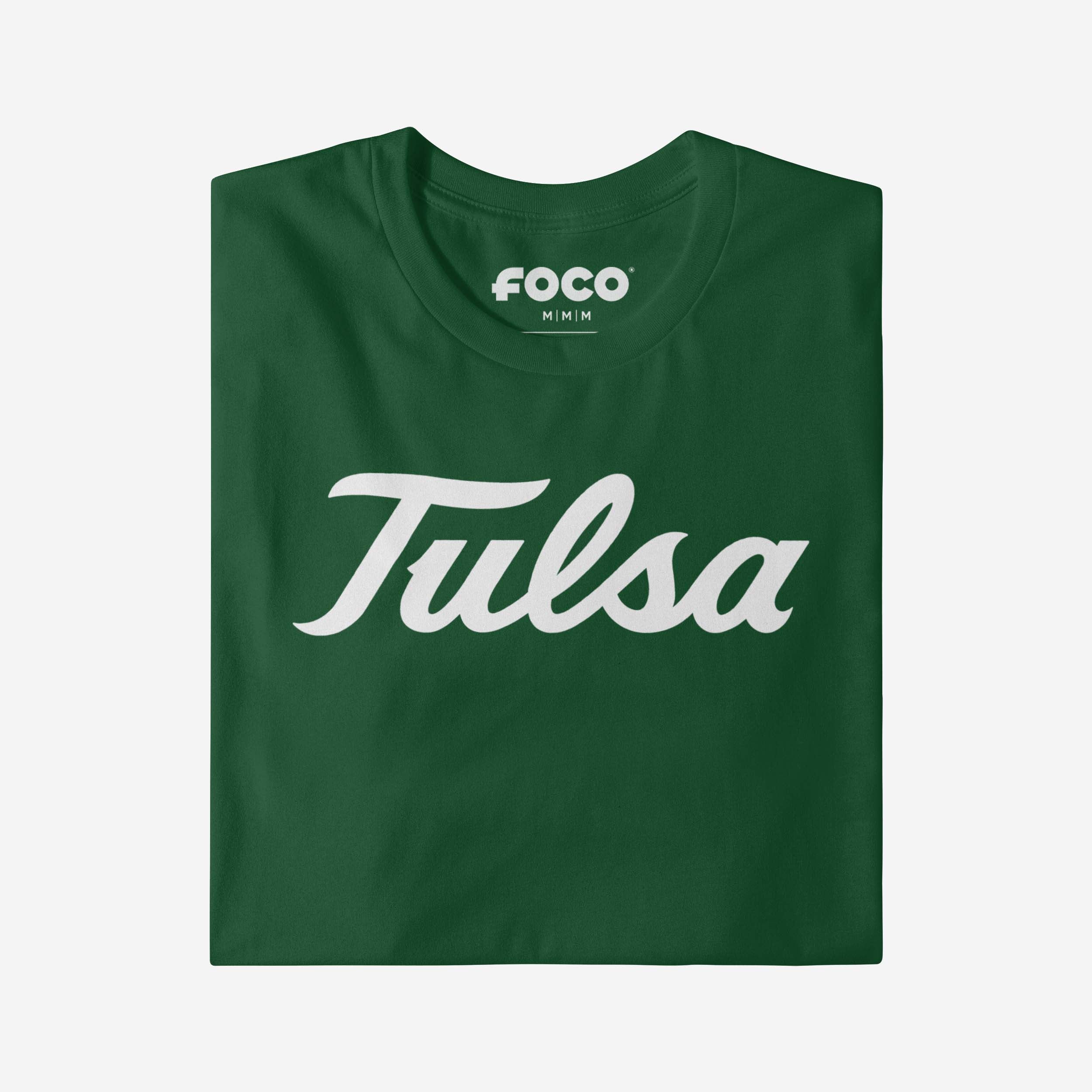 Tulsa Golden Hurricane White Logo T-Shirt - Image 3