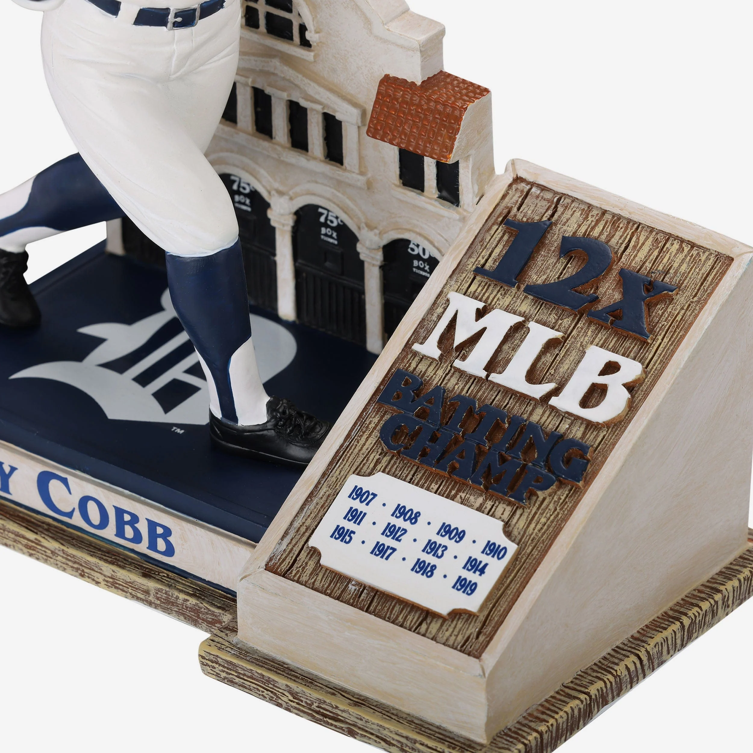 Ty Cobb Detroit Tigers 12X American League Batting Champion Bobblehead - Image 3
