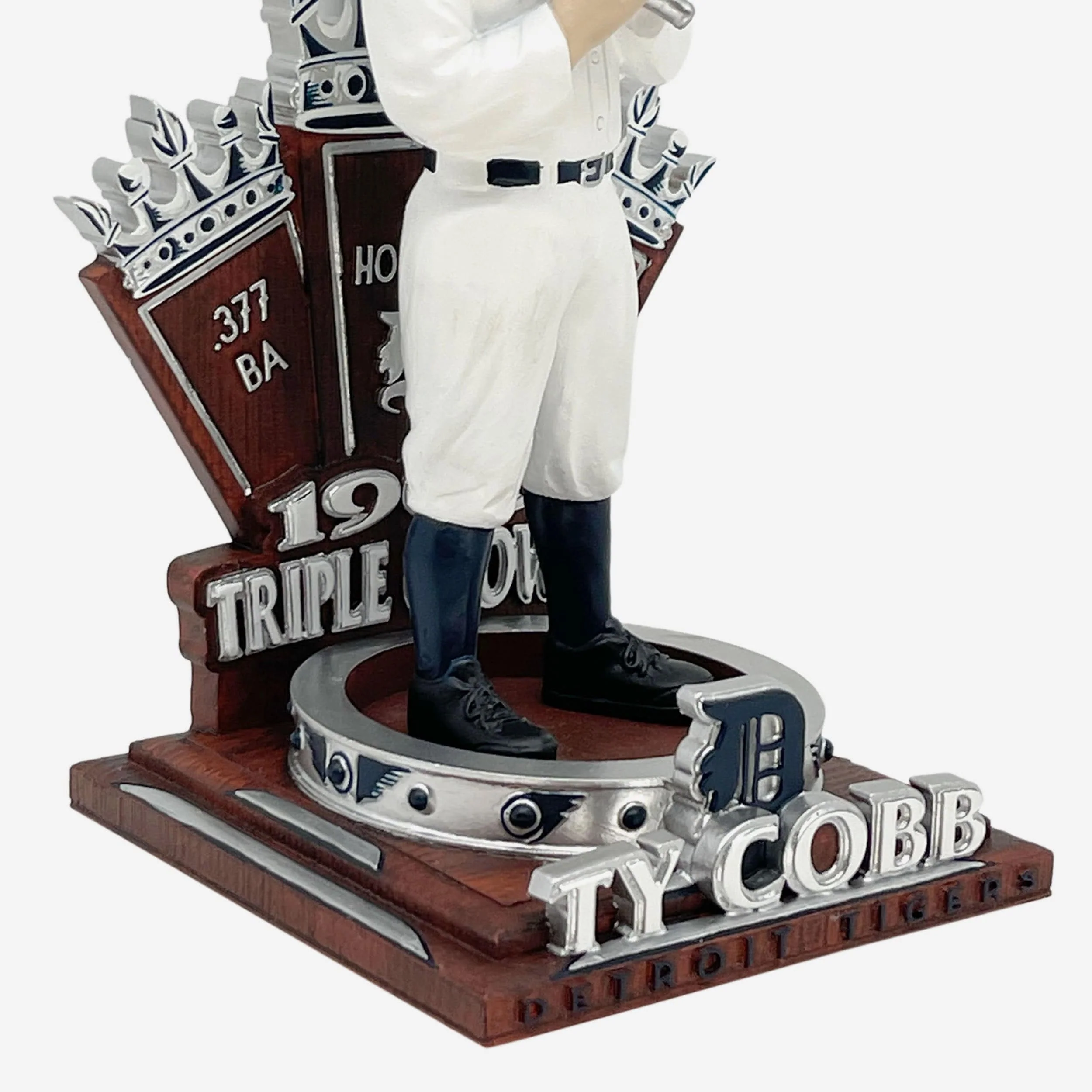 Ty Cobb Detroit Tigers 1909 Triple Crown Bobblehead - Image 3