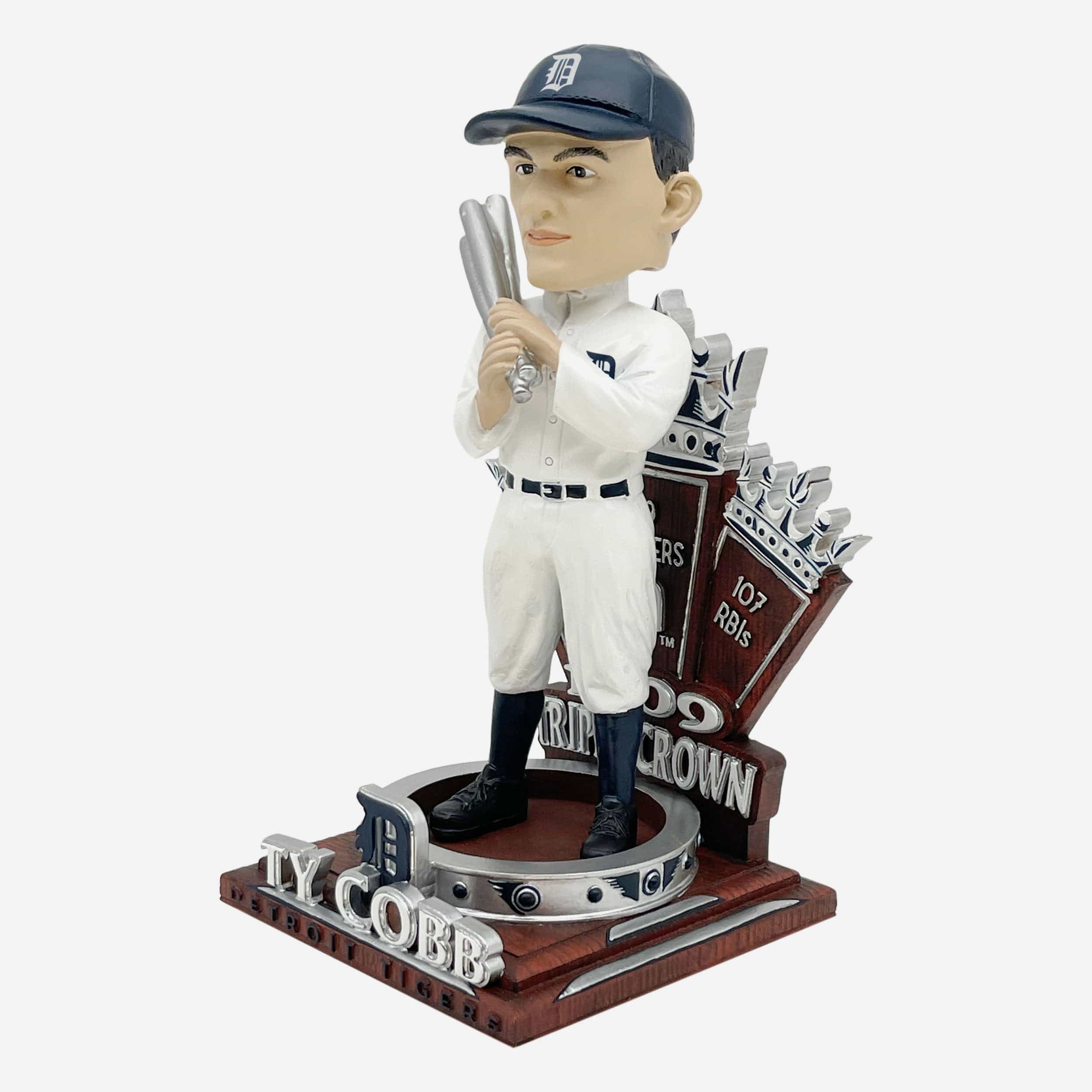 Ty Cobb Detroit Tigers 1909 Triple Crown Bobblehead - Image 4