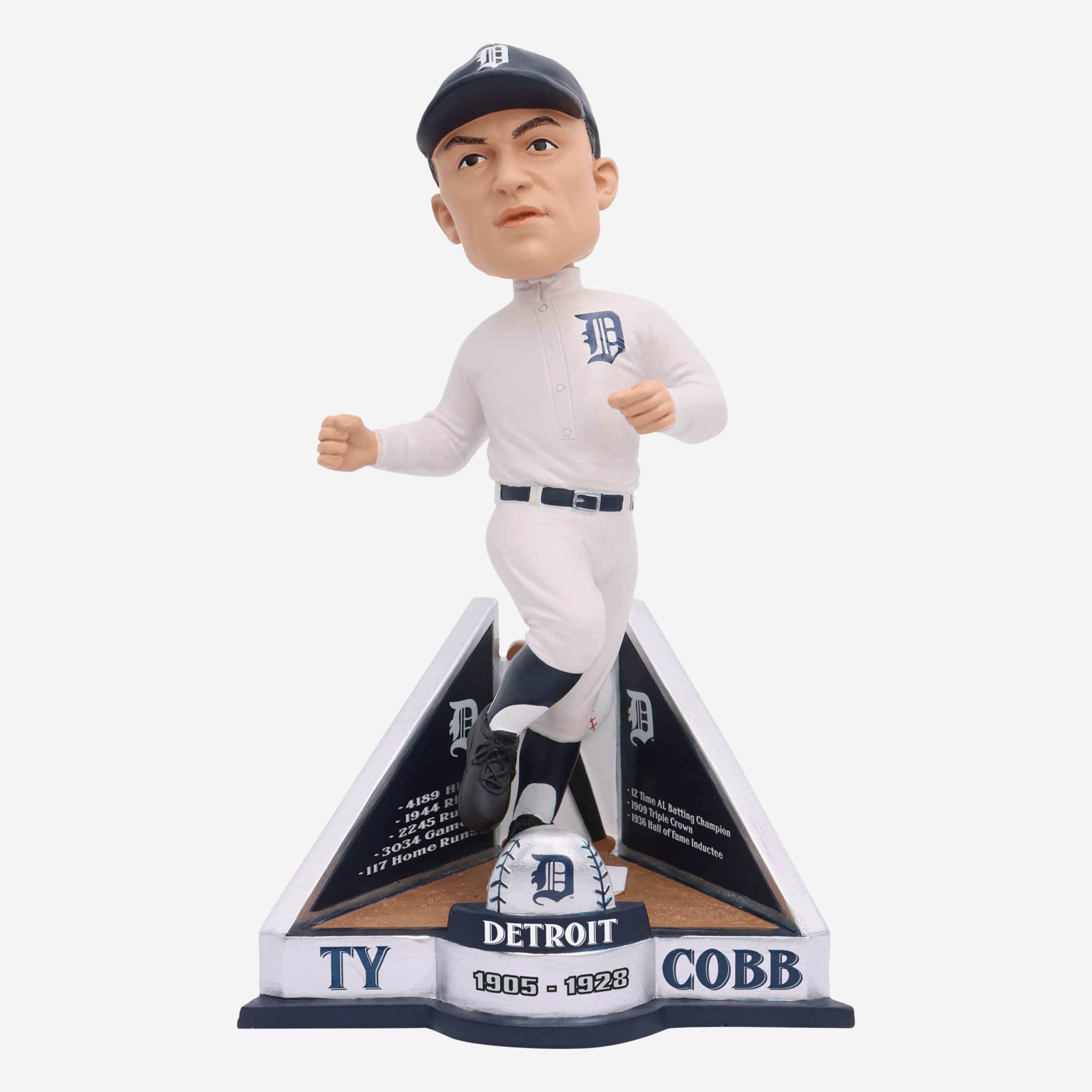 Ty Cobb Detroit Tigers Career Stats Bobblehead