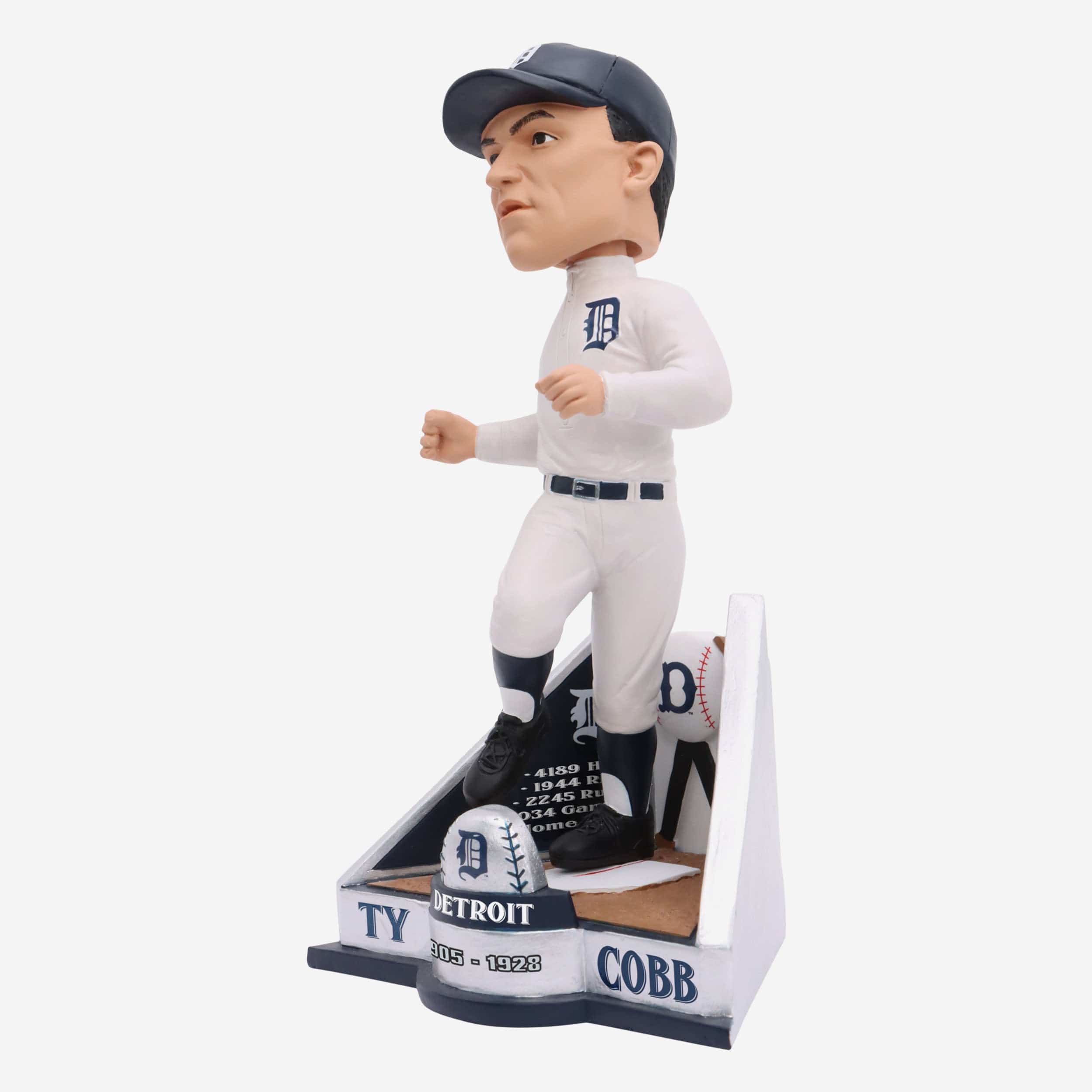 Ty Cobb Detroit Tigers Career Stats Bobblehead - Image 4