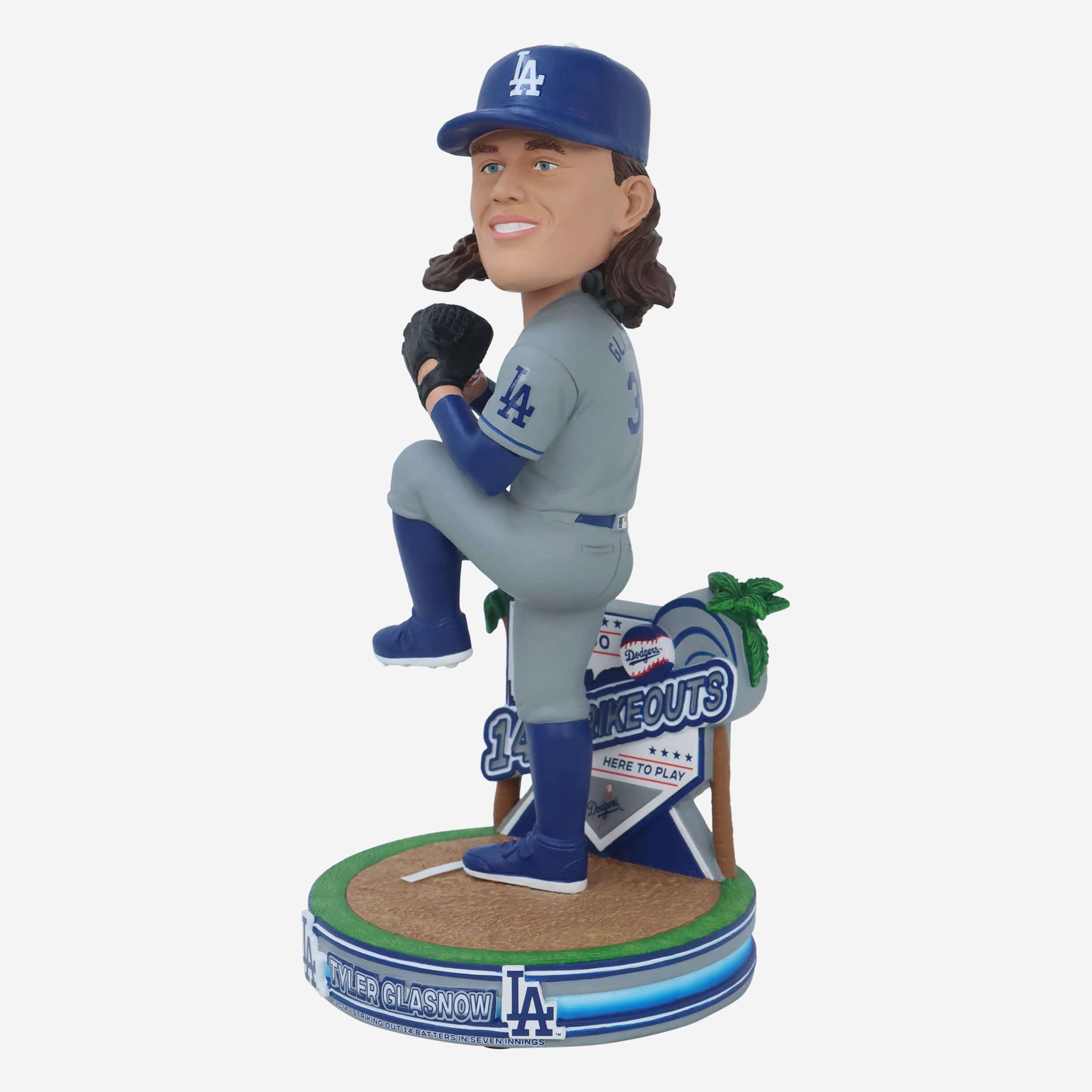 Tyler Glasnow Los Angeles Dodgers Gamebreaker Bobblehead - Image 4