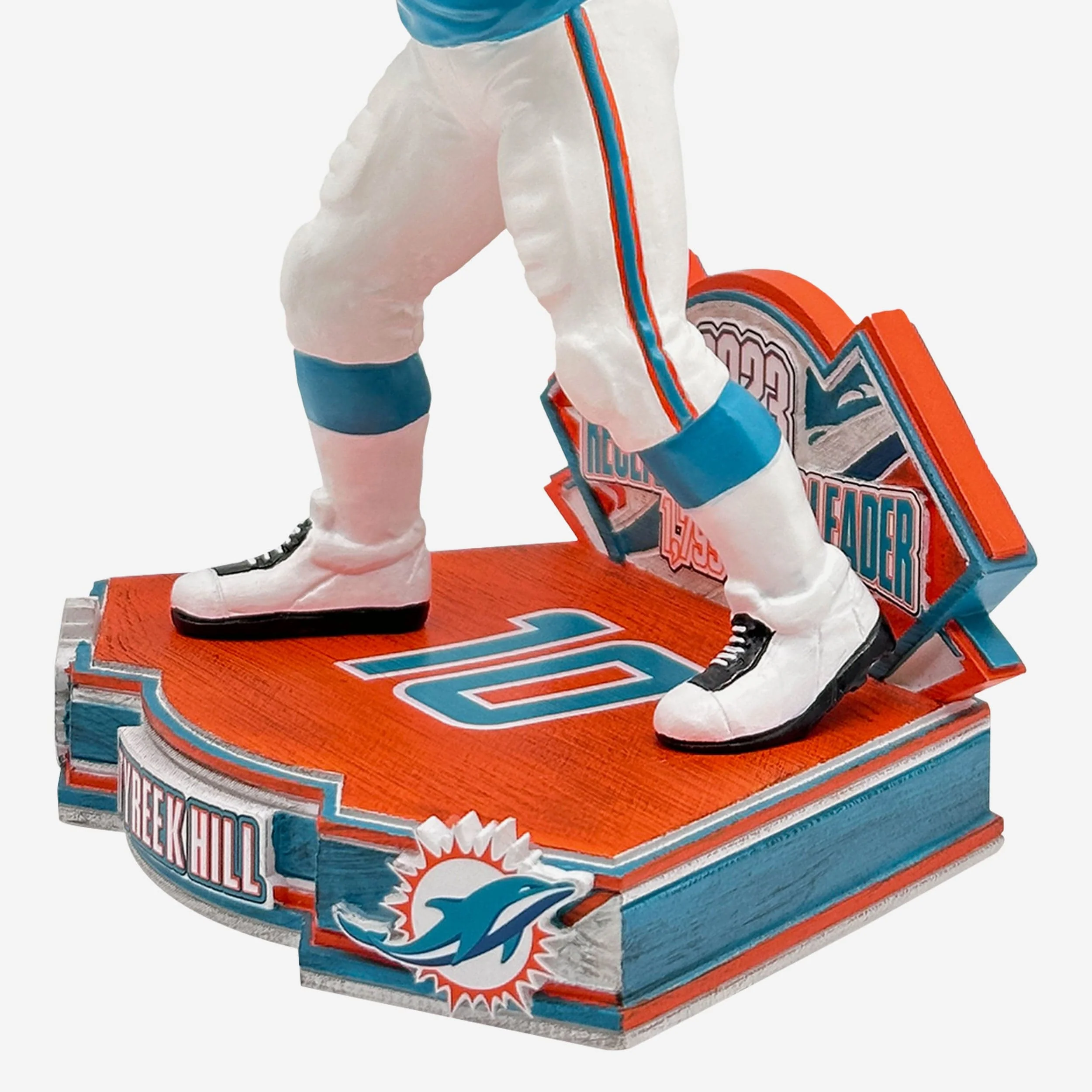 Tyreek Hill Miami Dolphins 2023 Receiving Yards Leader Bobblehead - Image 3