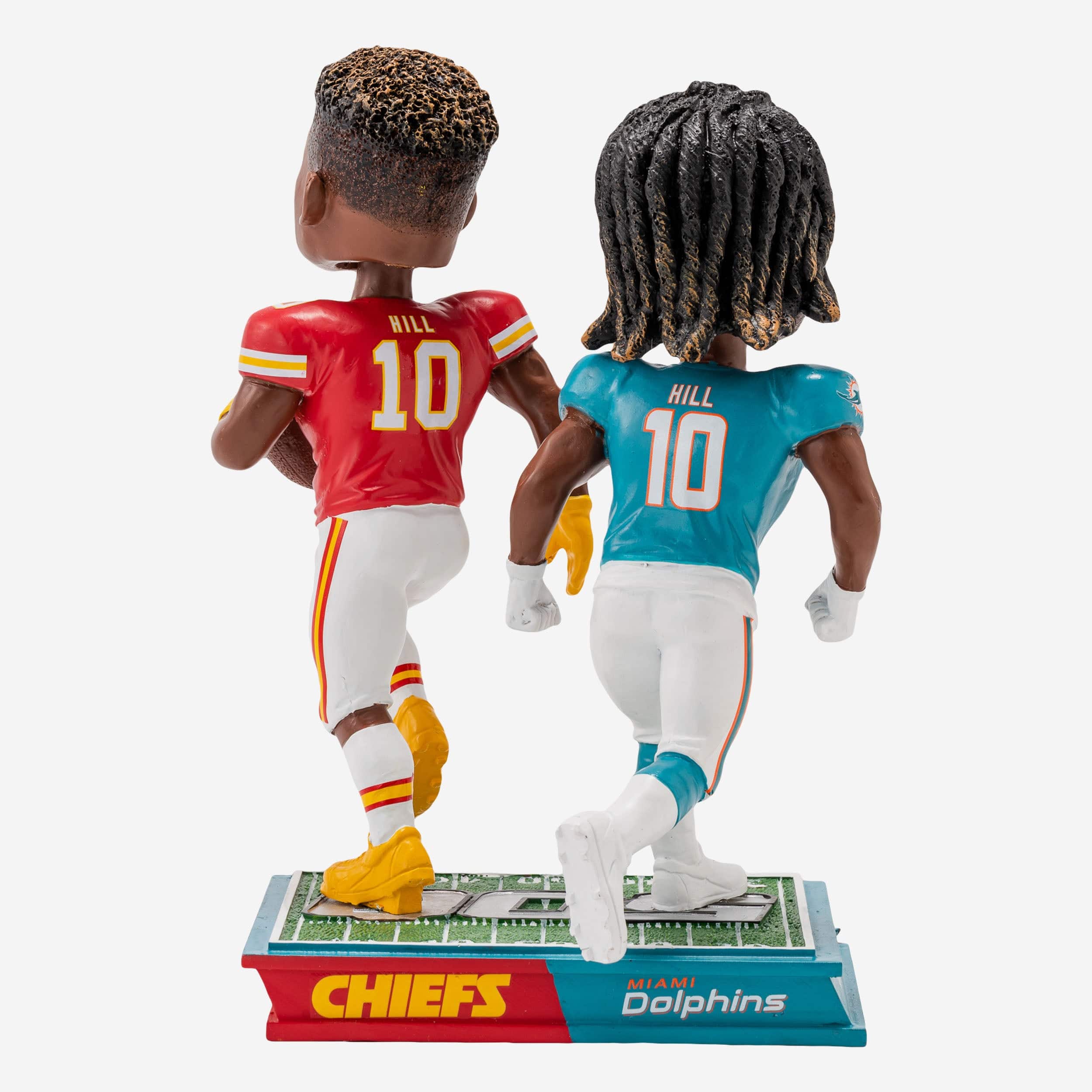 Tyreek Hill Miami Dolphins 500 Receptions Dual Bobblehead - Image 6