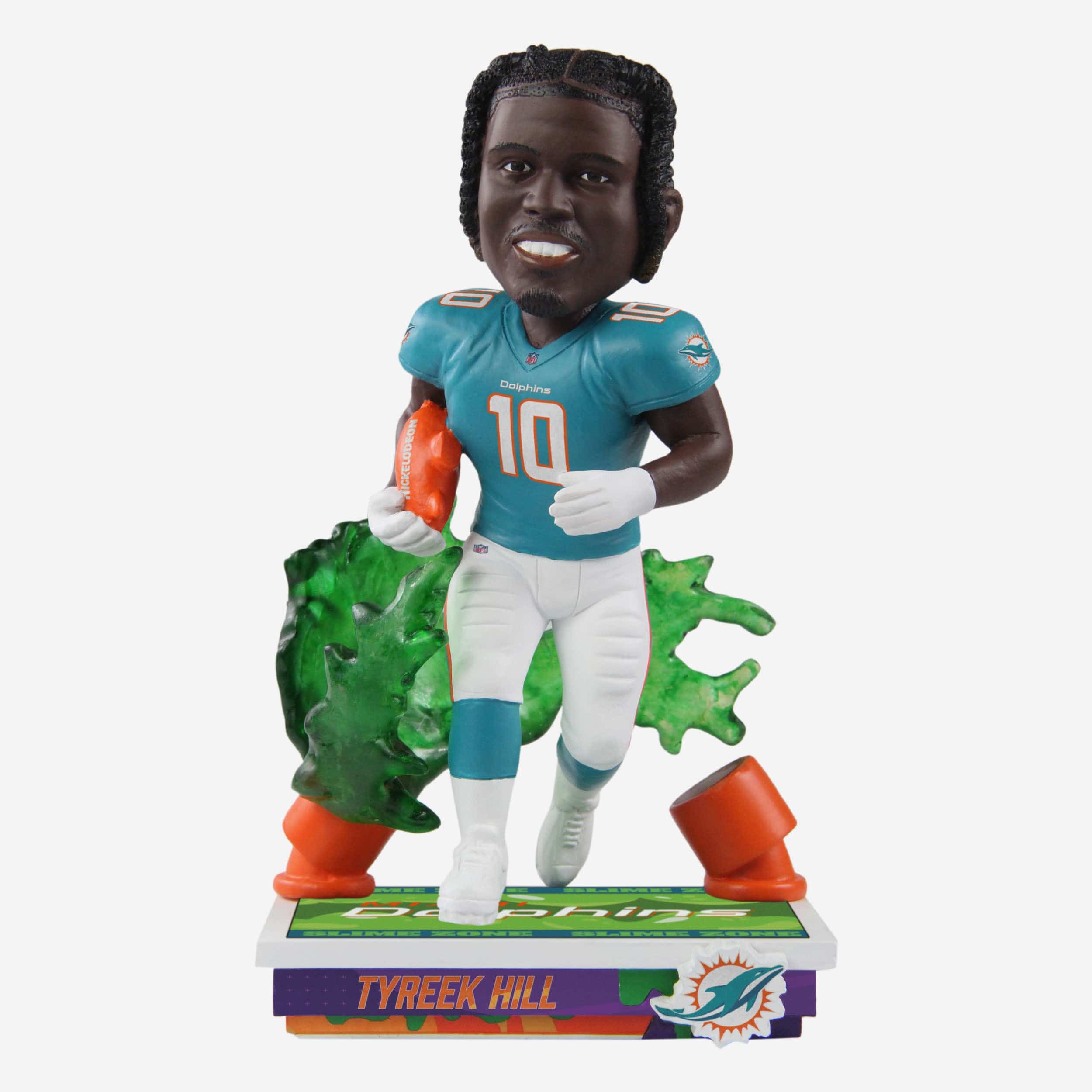 Tyreek Hill Miami Dolphins Slime Zone Bobblehead