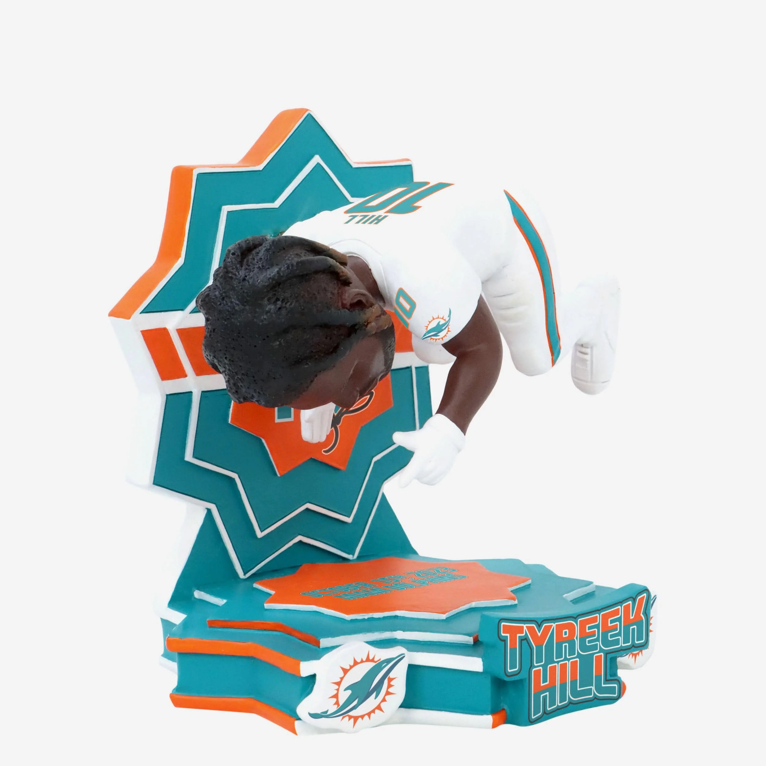 Tyreek Hill Miami Dolphins Touchdown Celebration Flip Bobblehead - Image 4