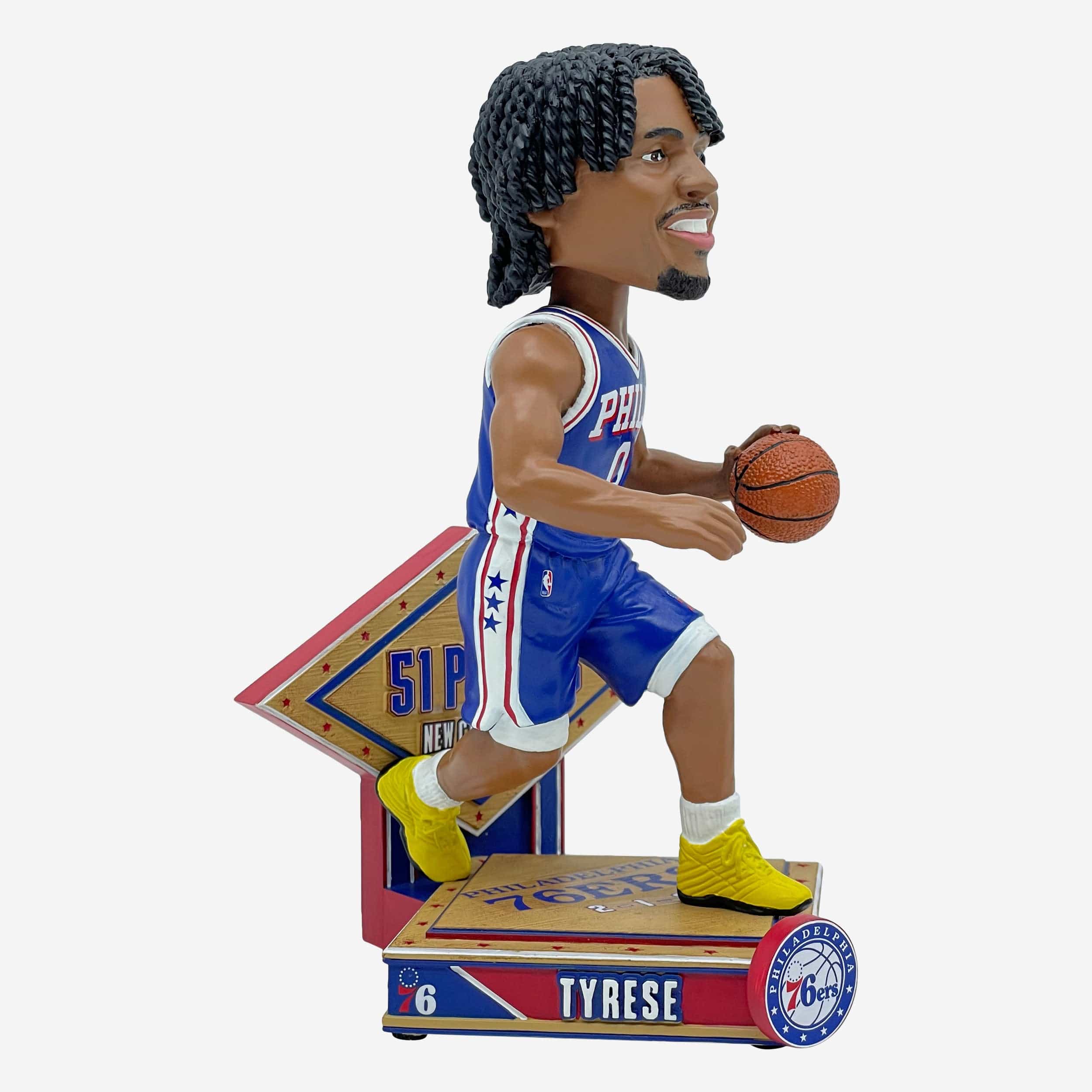 Tyrese Maxey Philadelphia 76ers 51 Point Game Bobblehead - Image 4