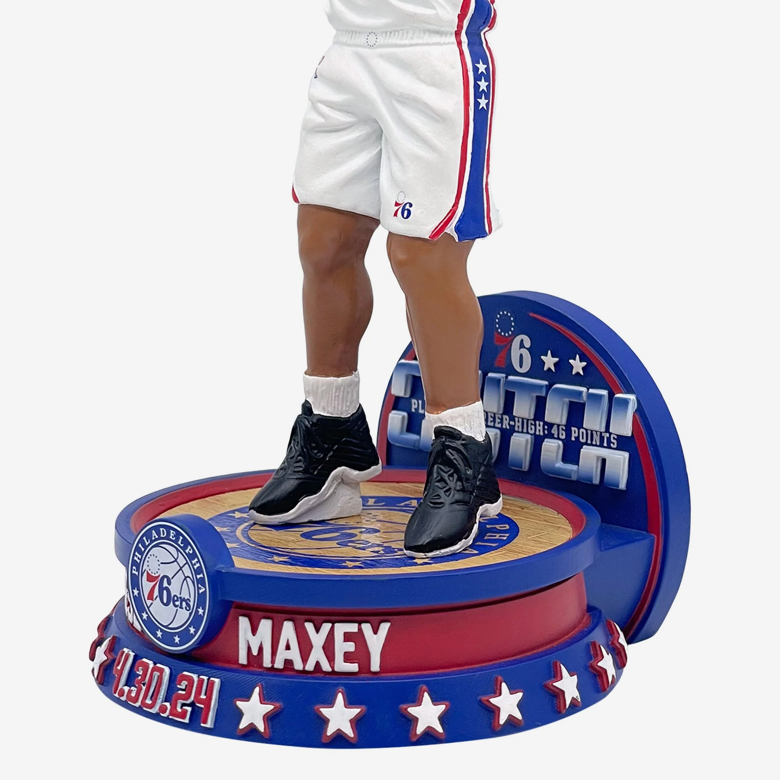 Tyrese Maxey Philadelphia 76ers Gamebreaker Bobblehead - Image 3