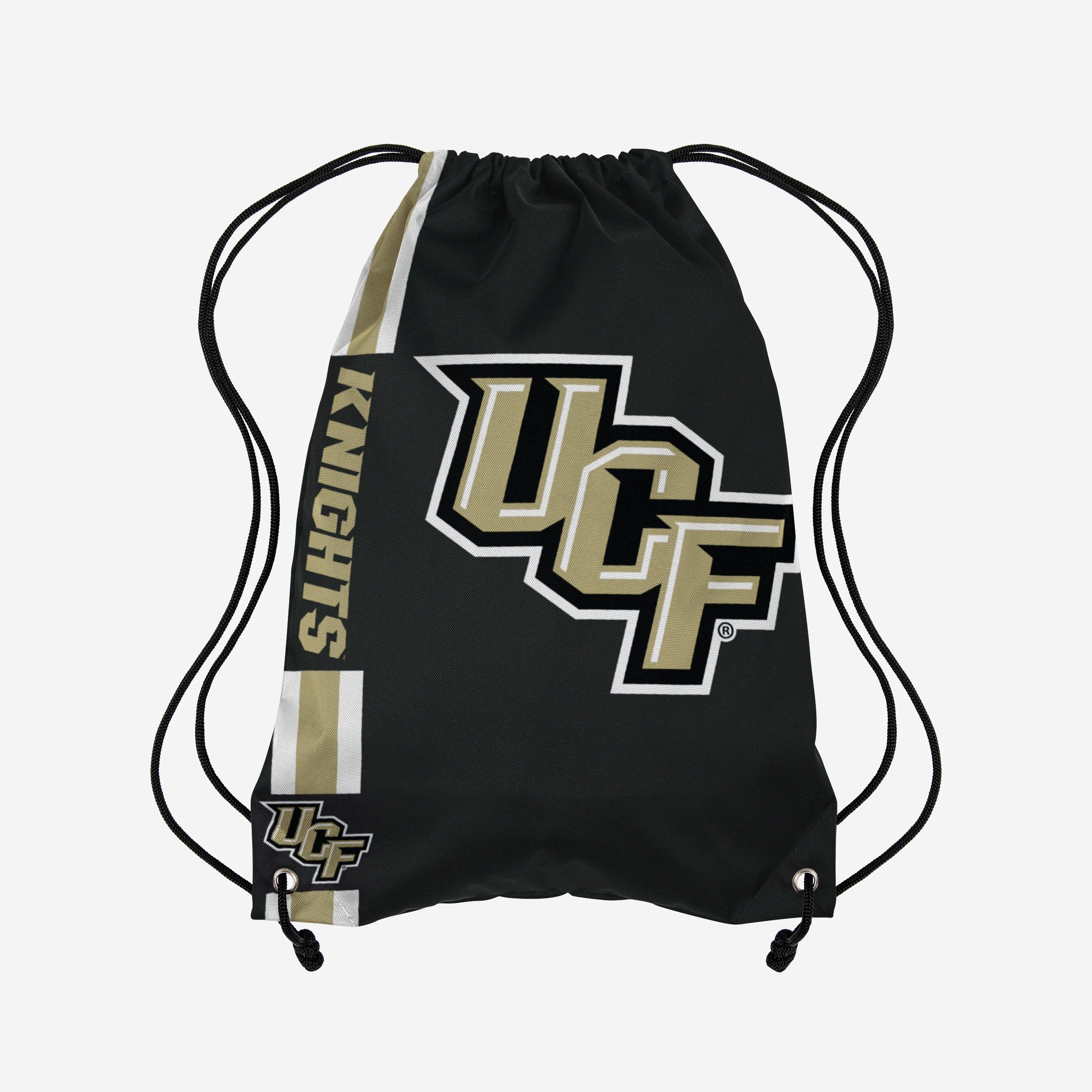 UCF Knights Big Logo Side Stripe Drawstring Backpack