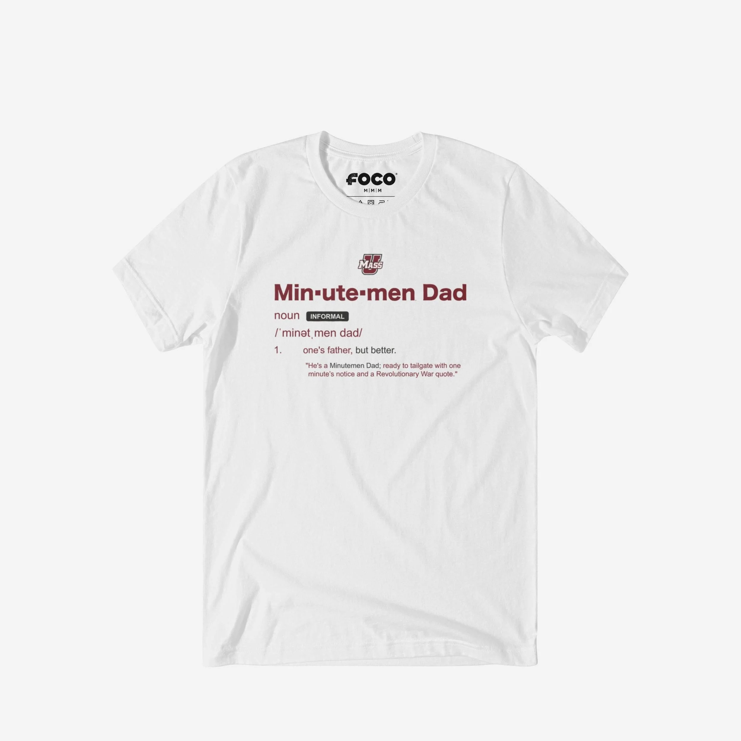 UMass Minutemen Dad Definition T-Shirt