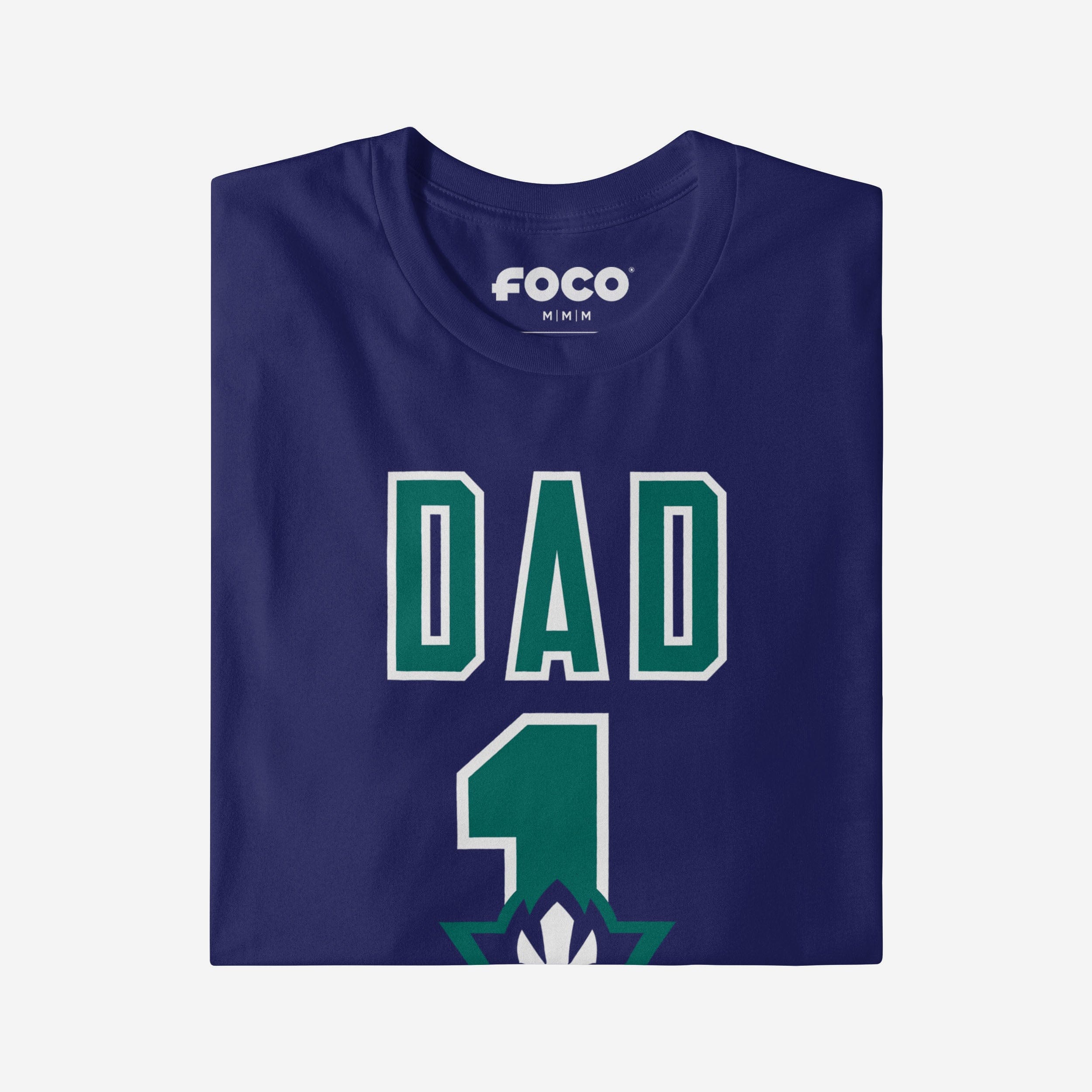 UNC Wilmington Seahawks Number 1 Dad T-Shirt - Image 3