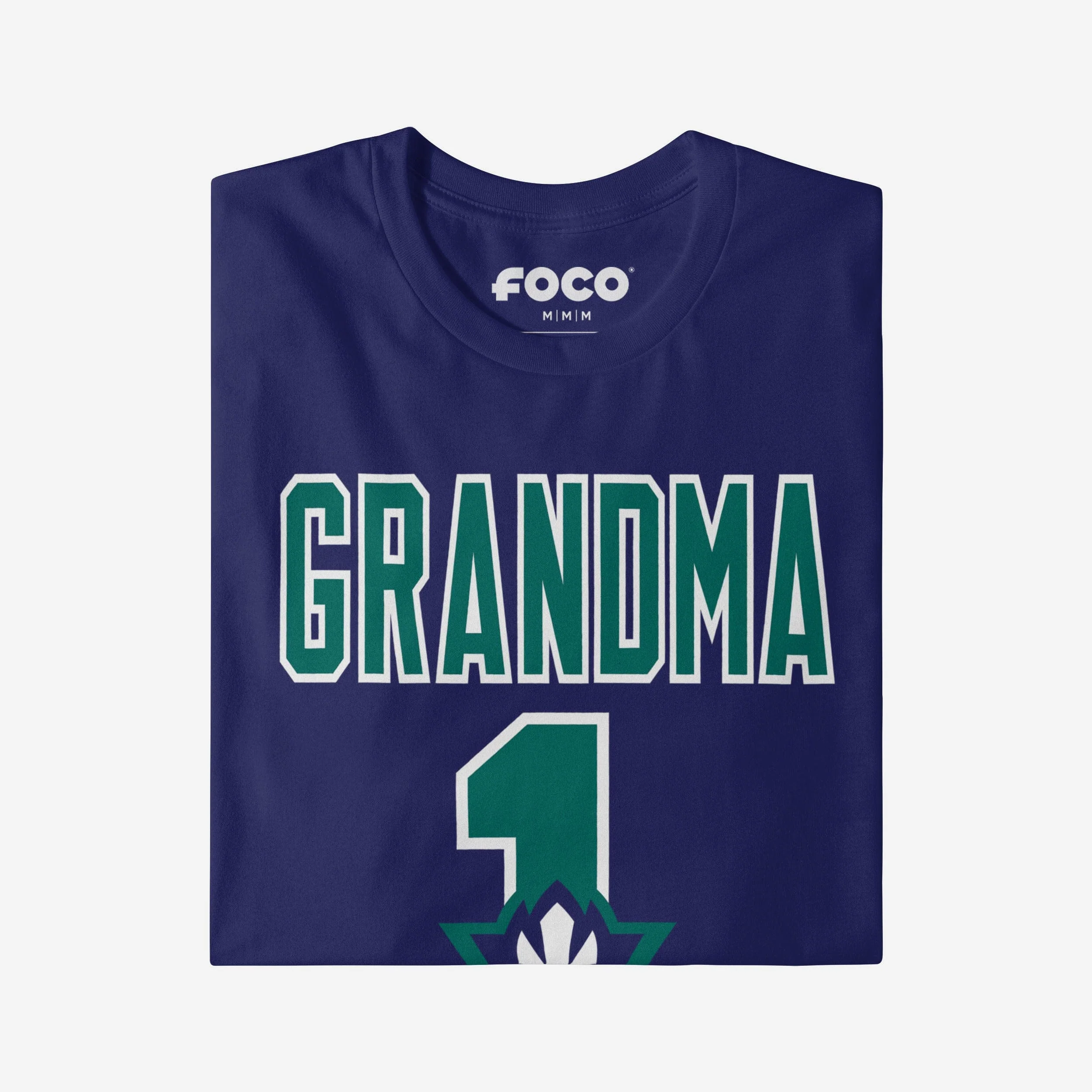 UNC Wilmington Seahawks Number 1 Grandma T-Shirt - Image 3