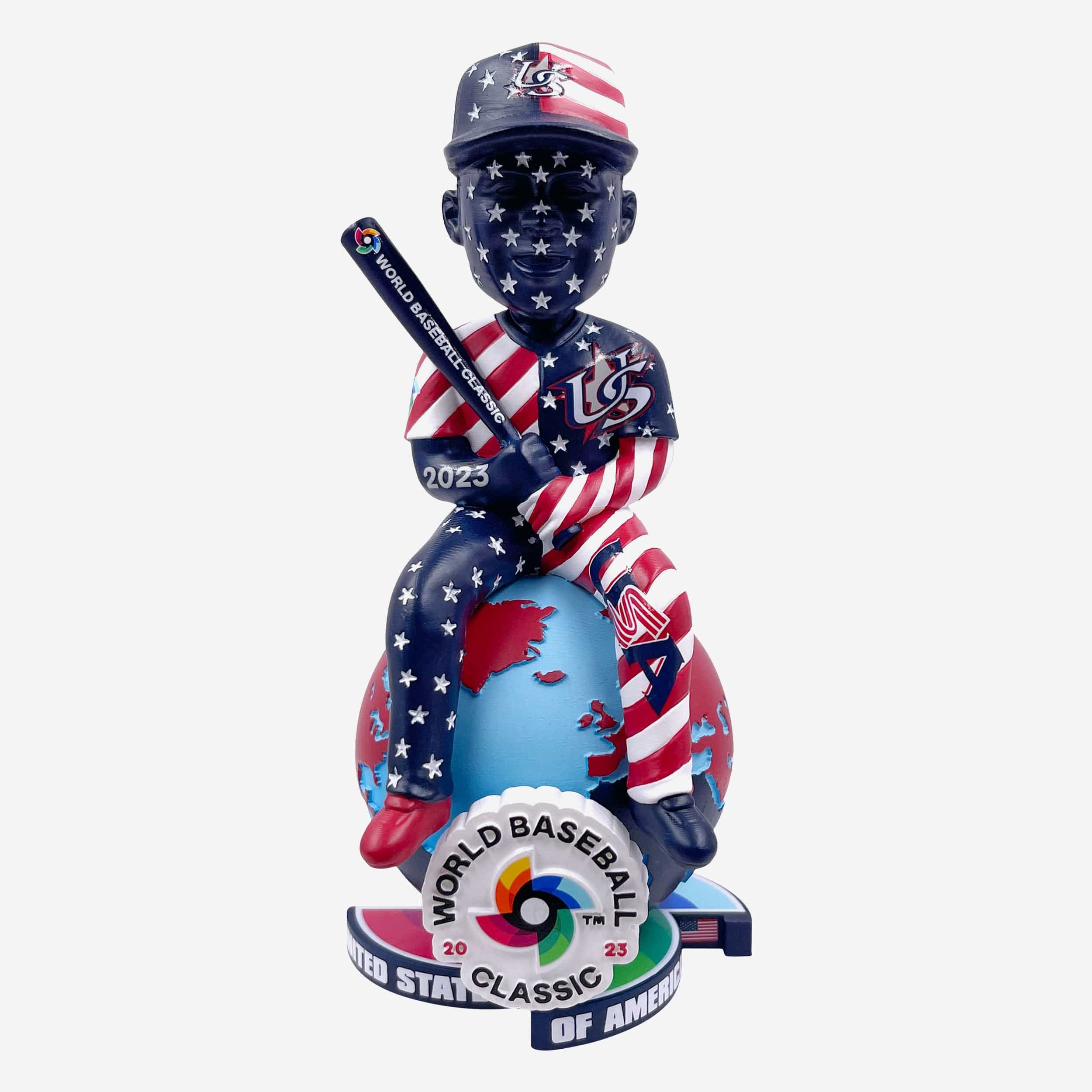 USA 2023 World Baseball Classic Bobbles On Parade Bobblehead
