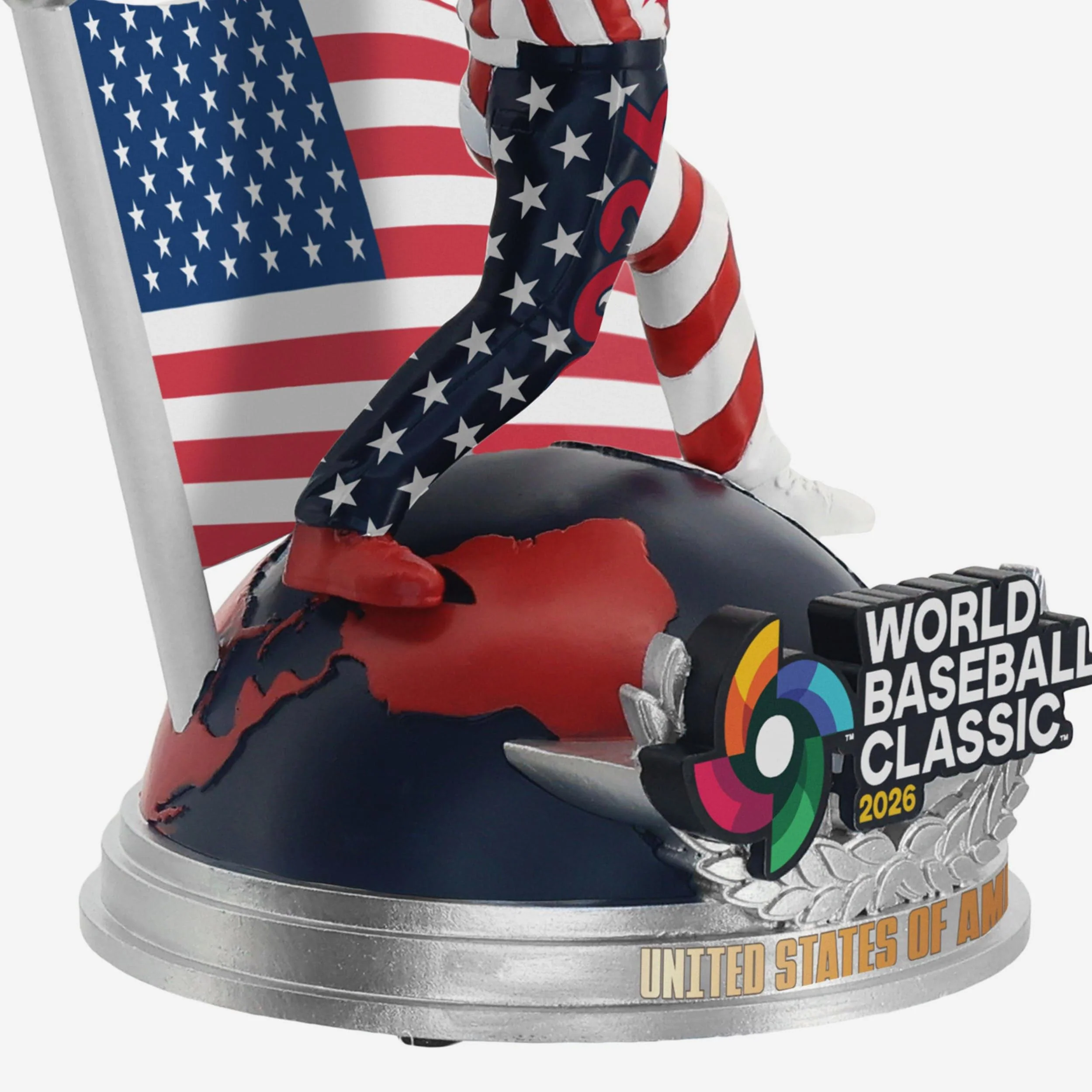 USA 2026 World Baseball Classic Bobbles on Parade Bobblehead - Image 3