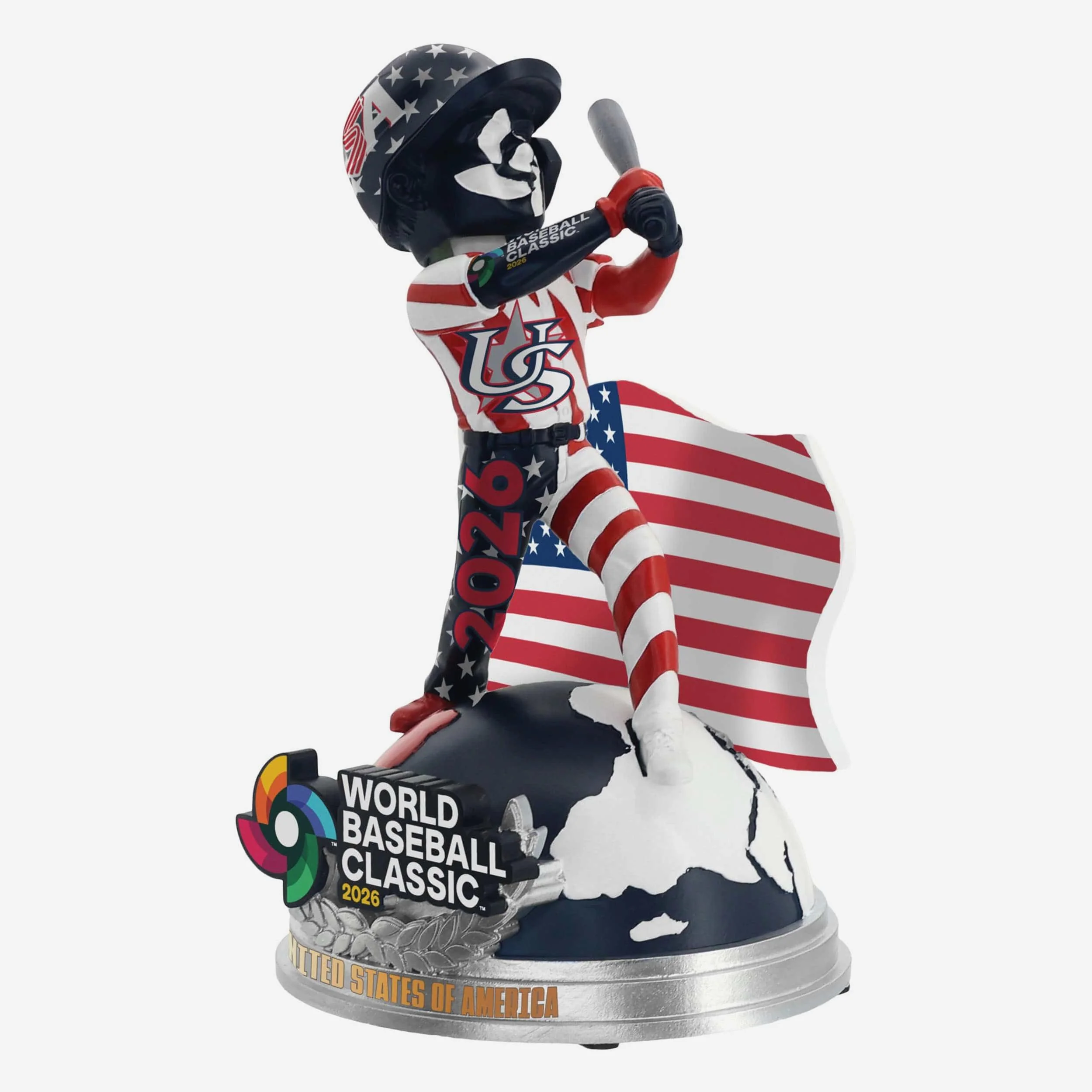 USA 2026 World Baseball Classic Bobbles on Parade Bobblehead - Image 4