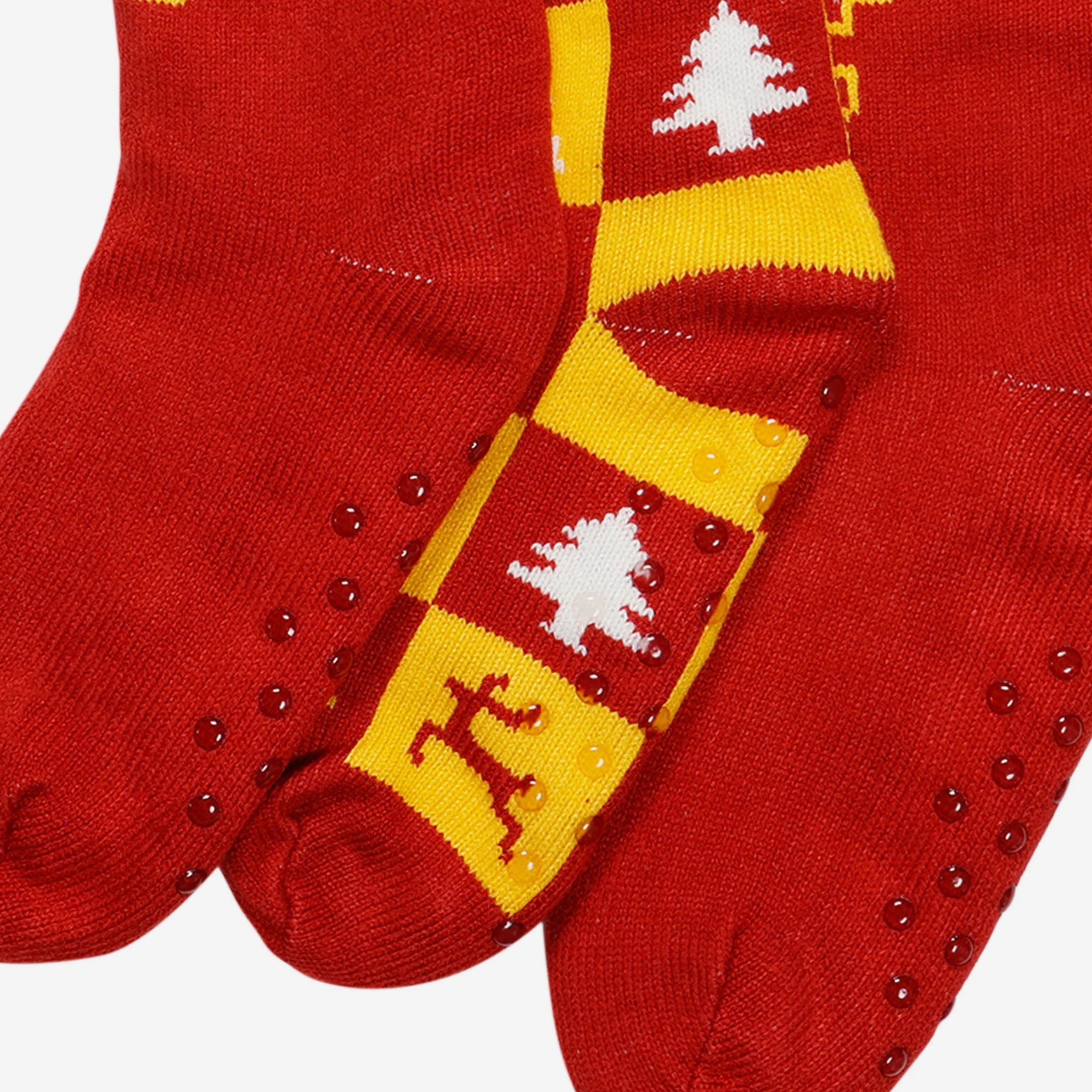 USC Trojans Womens Fan Footy 3 Pack Slipper Socks - Image 3