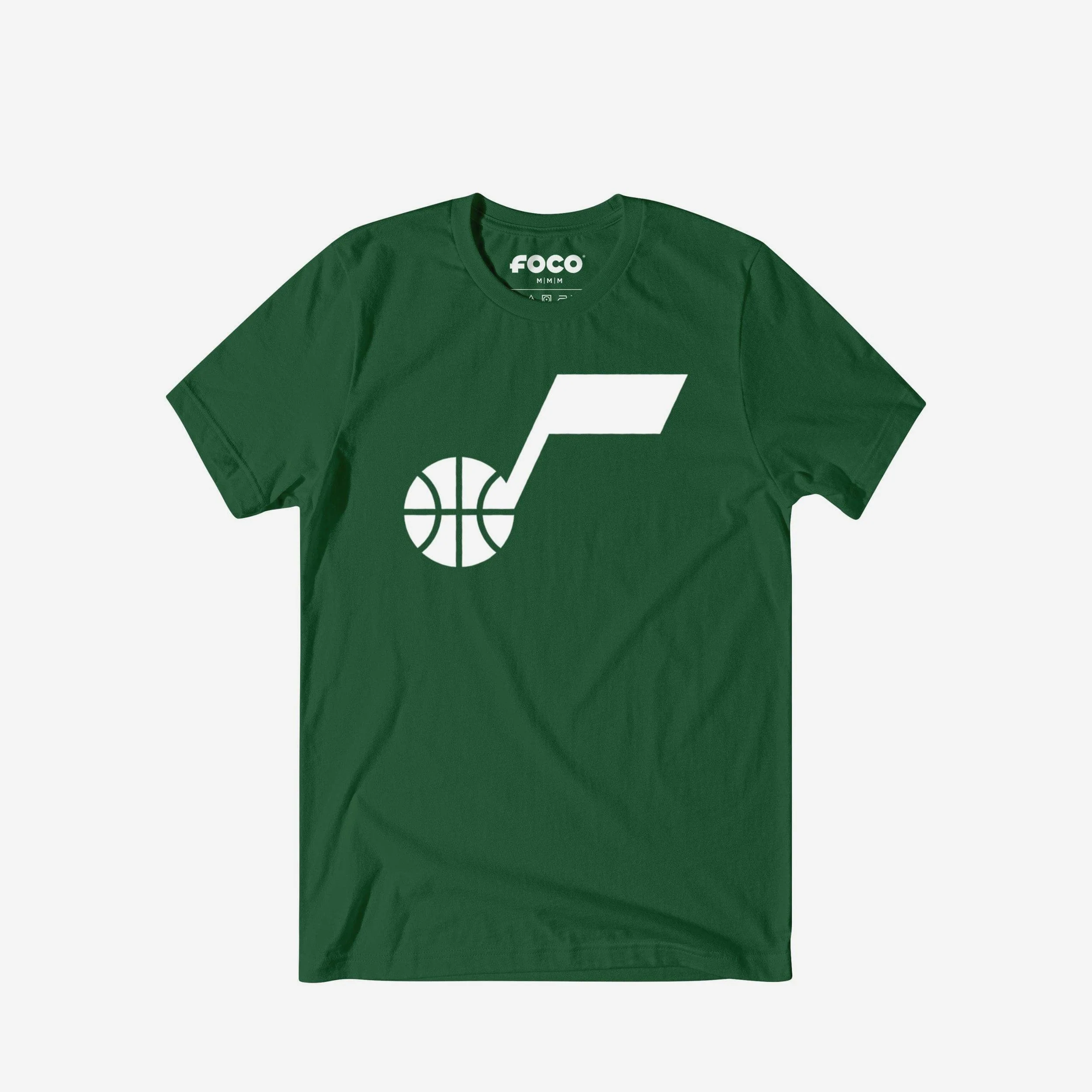 Utah Jazz White Logo T-Shirt