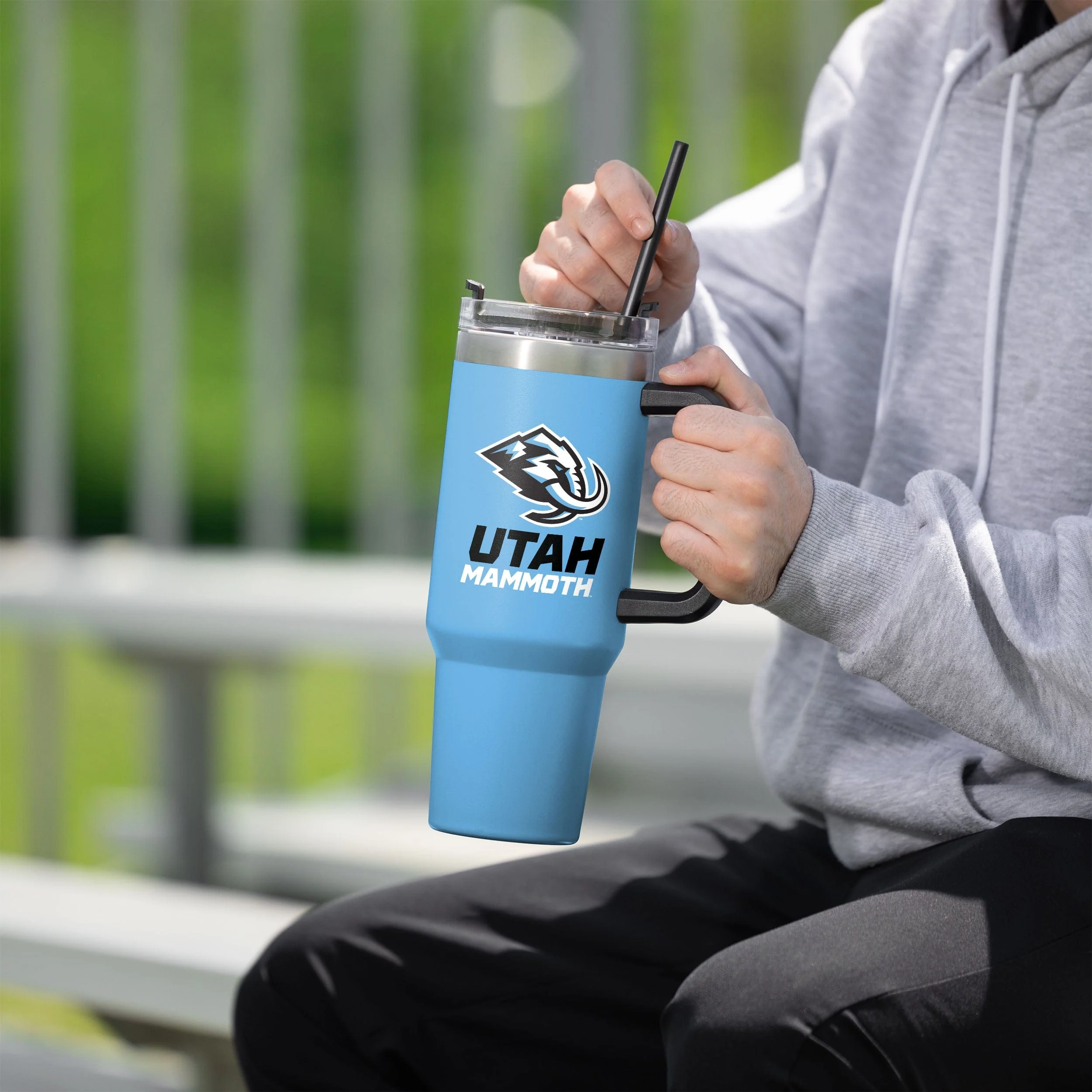 Utah Mammoth 40 oz XL Tumbler - Image 4