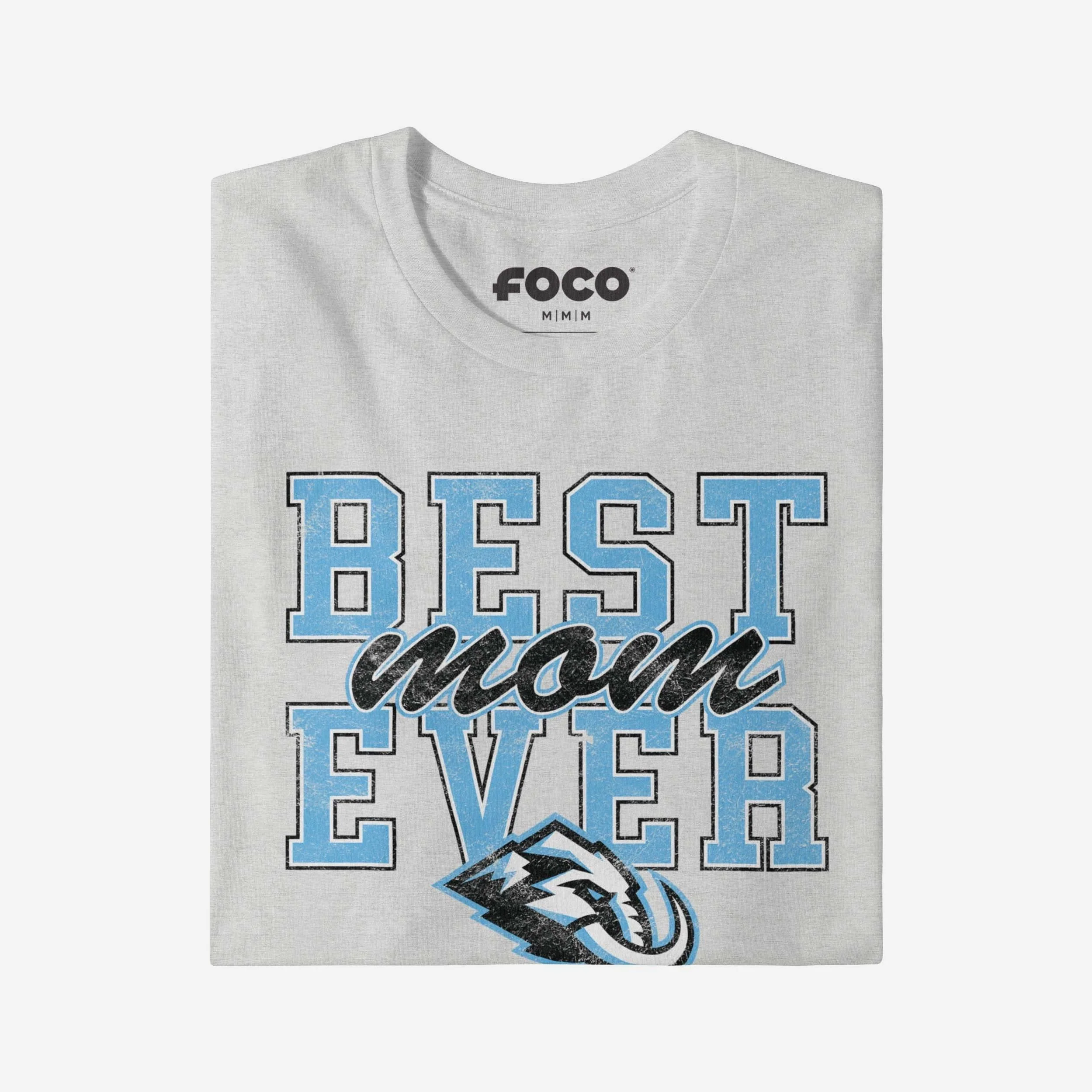 Utah Mammoth Best Mom Ever Stacked T-Shirt - Image 3