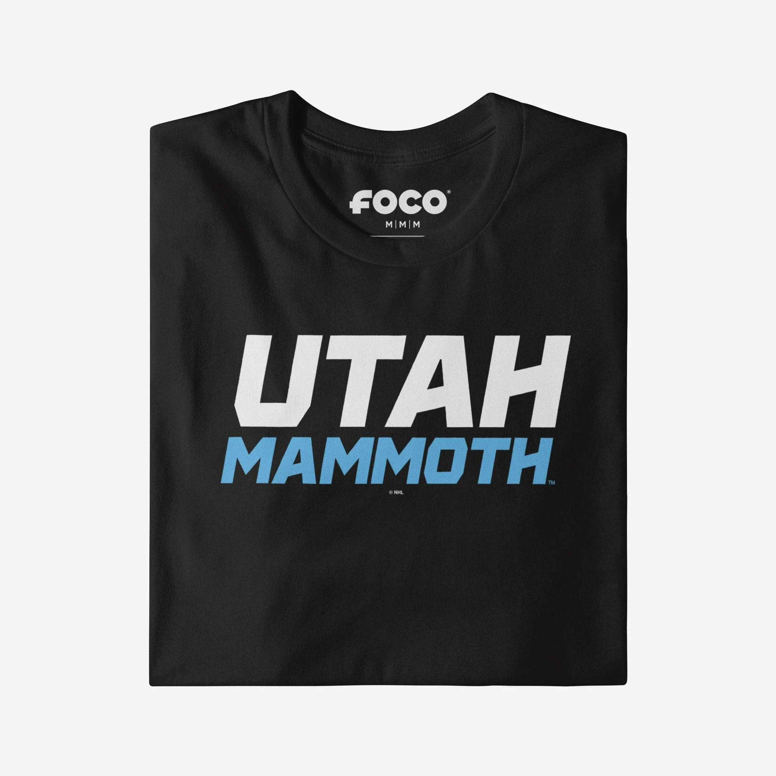 Utah Mammoth Wordmark Logo Long Sleeve T-Shirt - Image 6